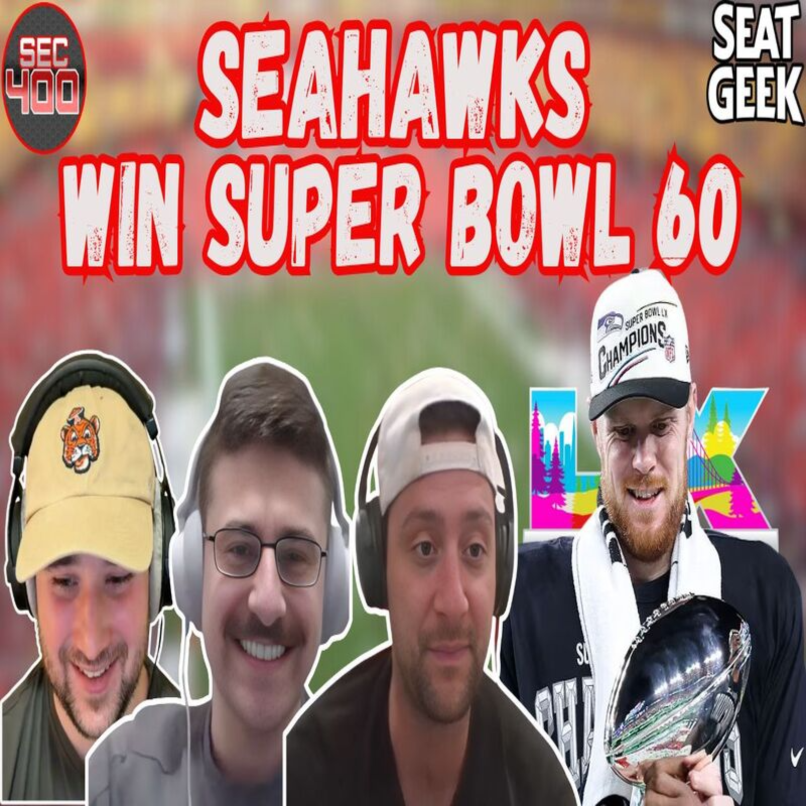 Seahawks win Super Bowl 60 | Kenneth Walker Wins MVP | Super Bowl Recap episode artwork