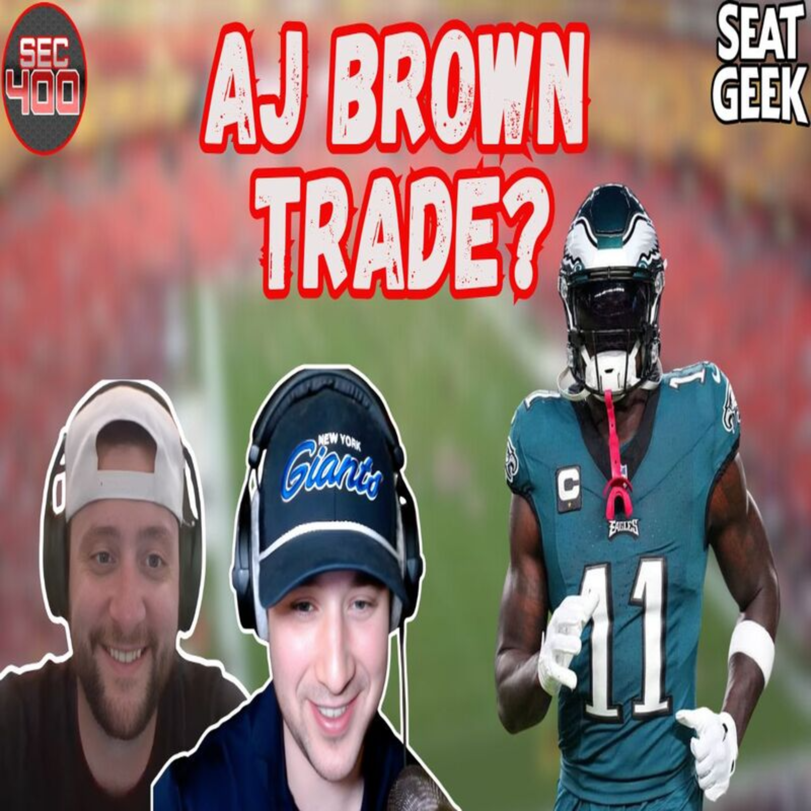 AJ Brown Trade Drama, Giants Draft Pick + March Madness Is Close! episode artwork