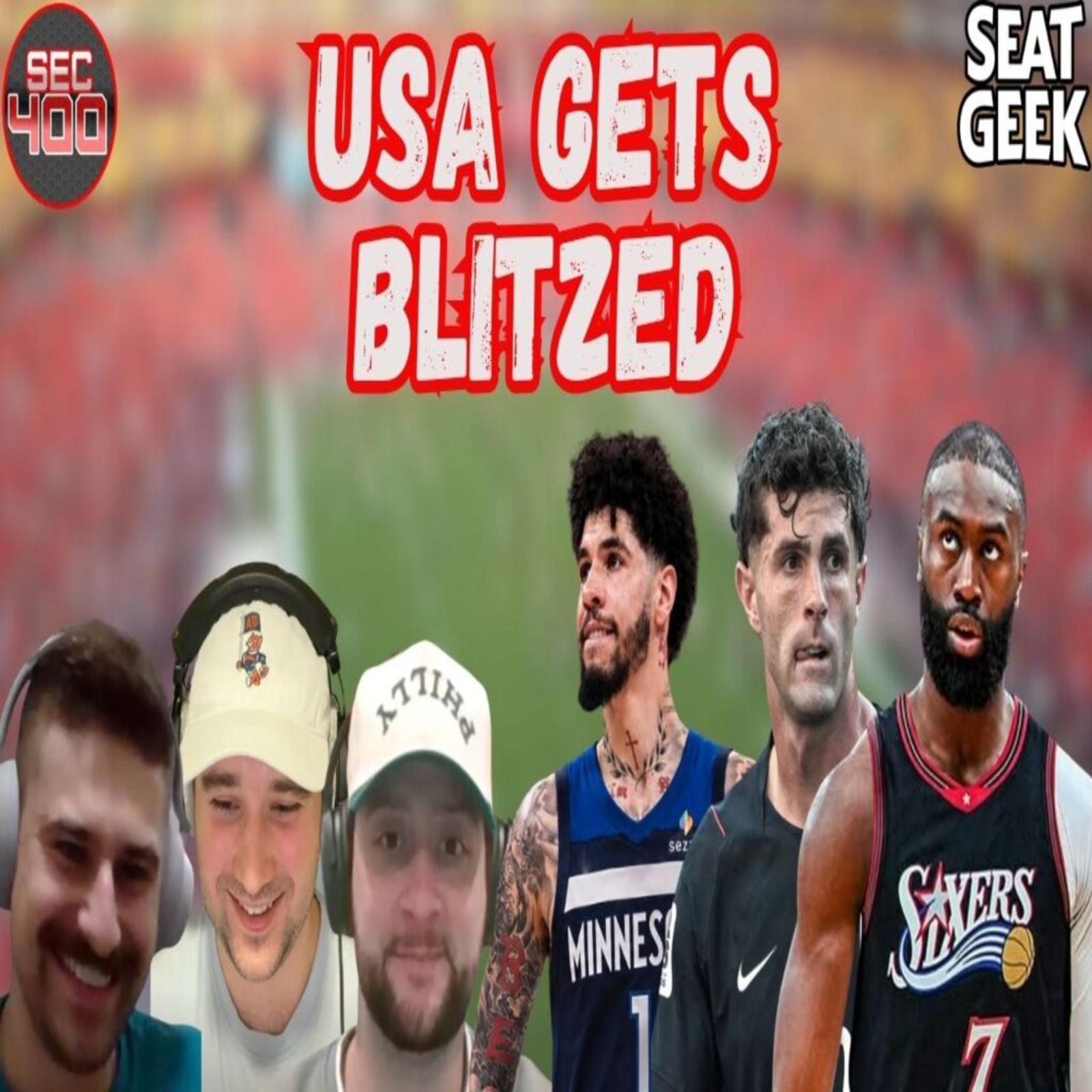 USMNT Blitzed By Belgium, NBA Offseason Finally Settling Down, 4 in 400 of Summer Drinks episode artwork