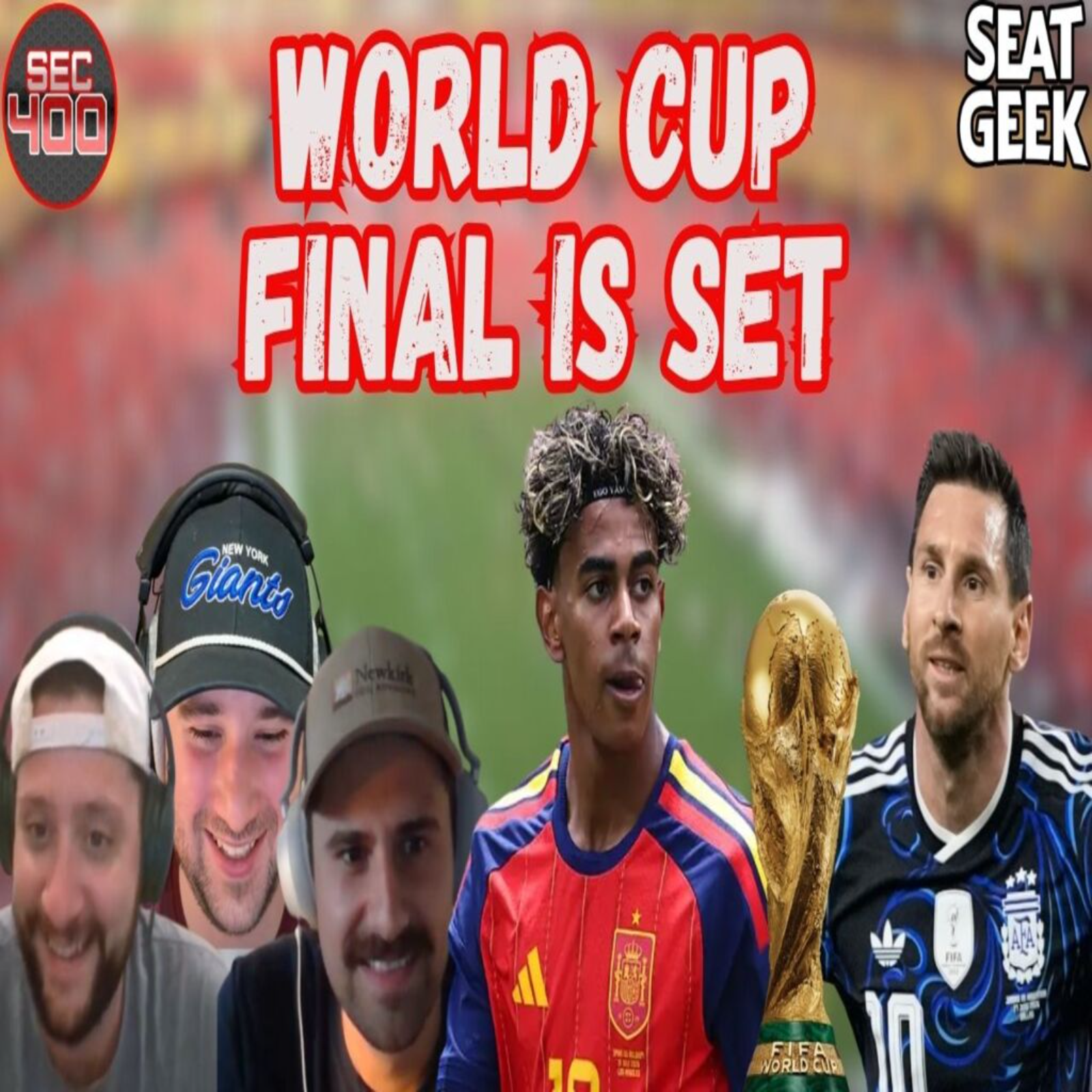 Argentina Comes Back To Win Again, Spain Continues To Roll, MLB All-Star Week, 4 in 400 of Albums episode artwork