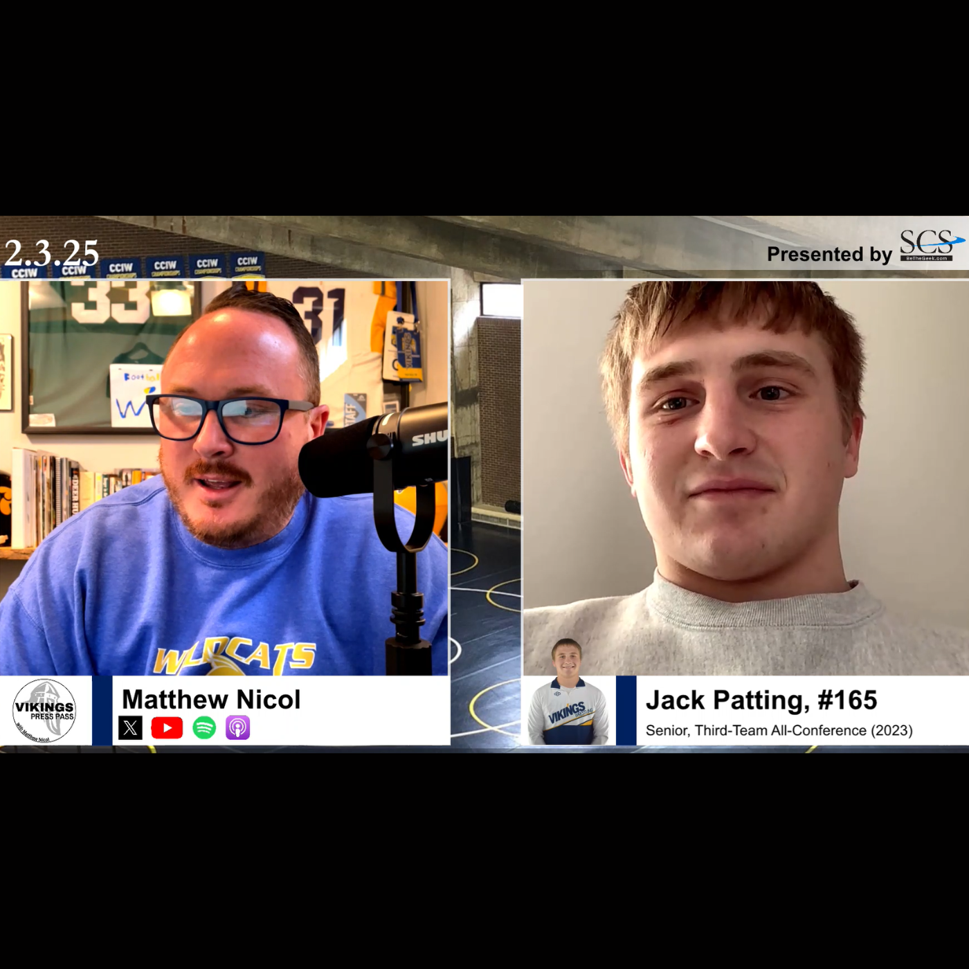 Vikings Press Pass with Matthew Nicol