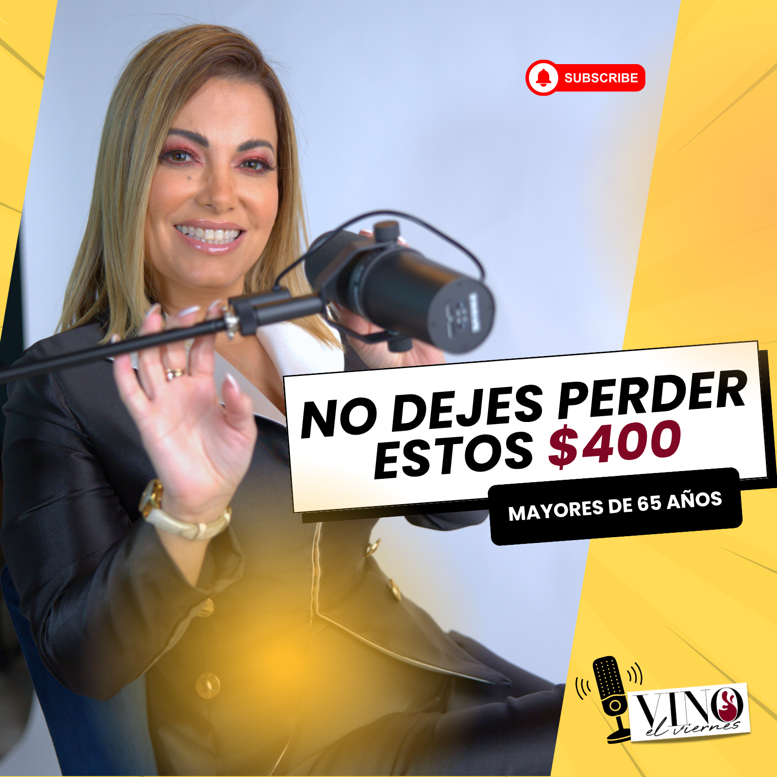 “¡$400 para Seniors en PR! Qué, cómo y cuándo reclamarlo” episode artwork