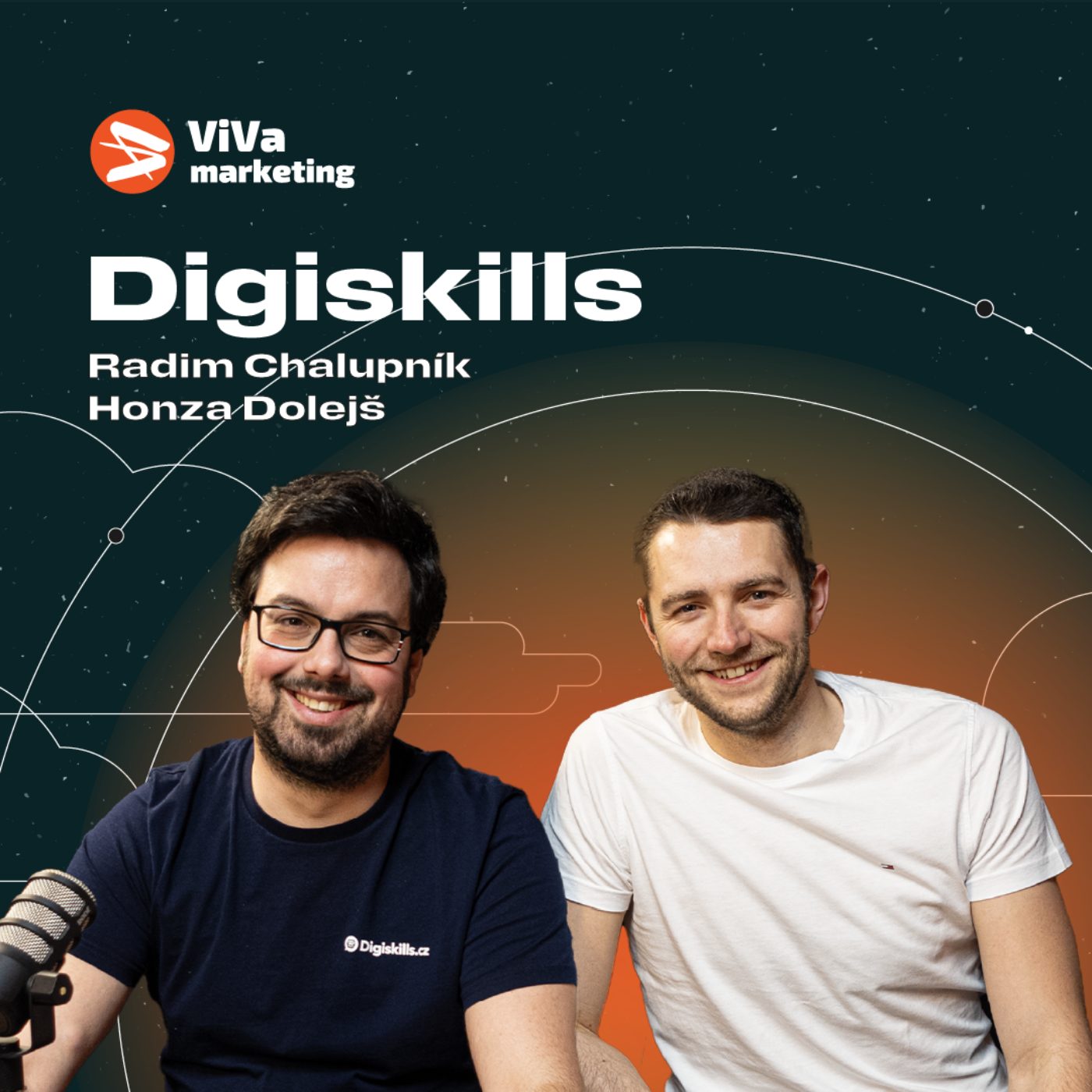 Honza Dolejš a Radim Chalupník z Digiskills - Všichni chtějí změnu, ale nikdo se nechce měnit, ViVa cast #7 episode artwork