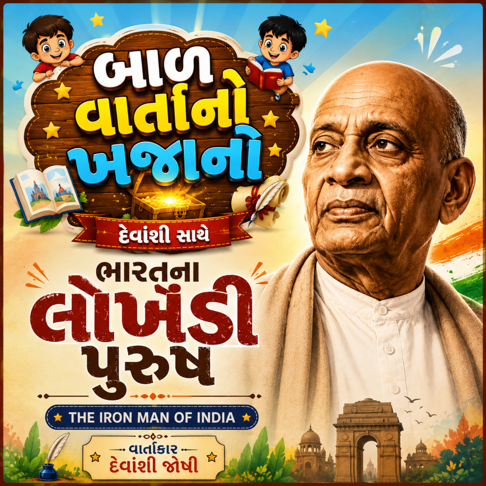 ભારતના લોખંડી પુરુષ - The Ironman of India episode artwork