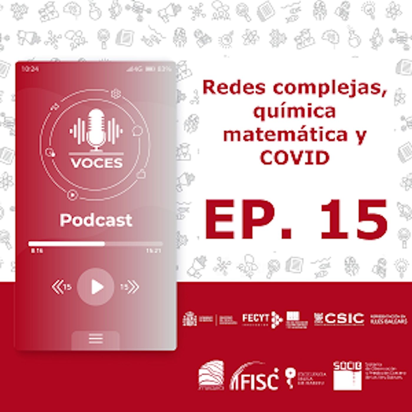 Redes complejas, química matemática y COVID #15