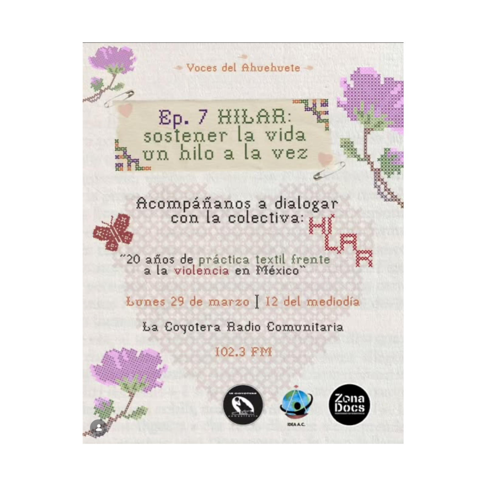 Episodio 7. HILAR: sostener la vida un hilo a la vez episode artwork