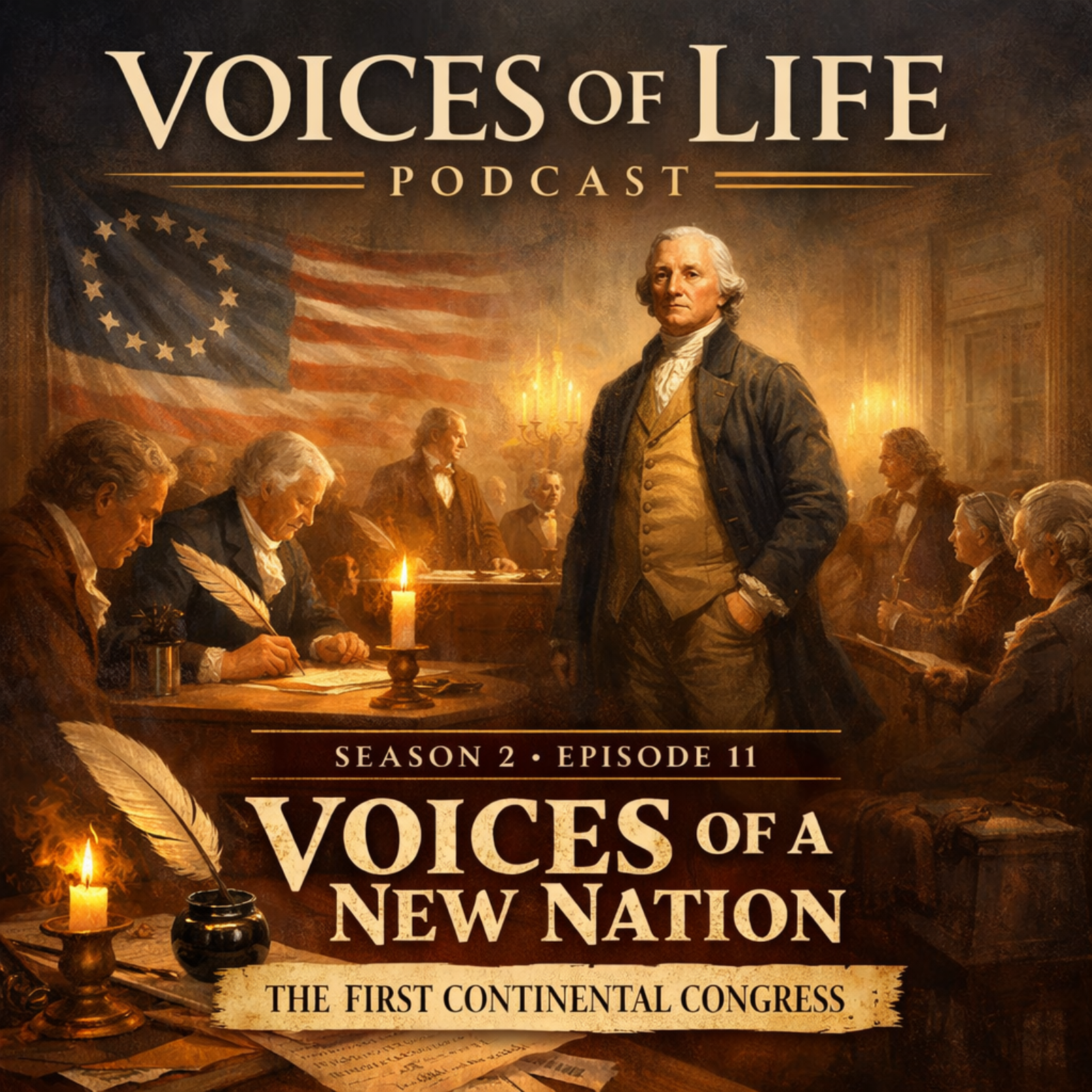 Voices of a New Nation: The First Continental Congress & The Birth of Liberty episode artwork