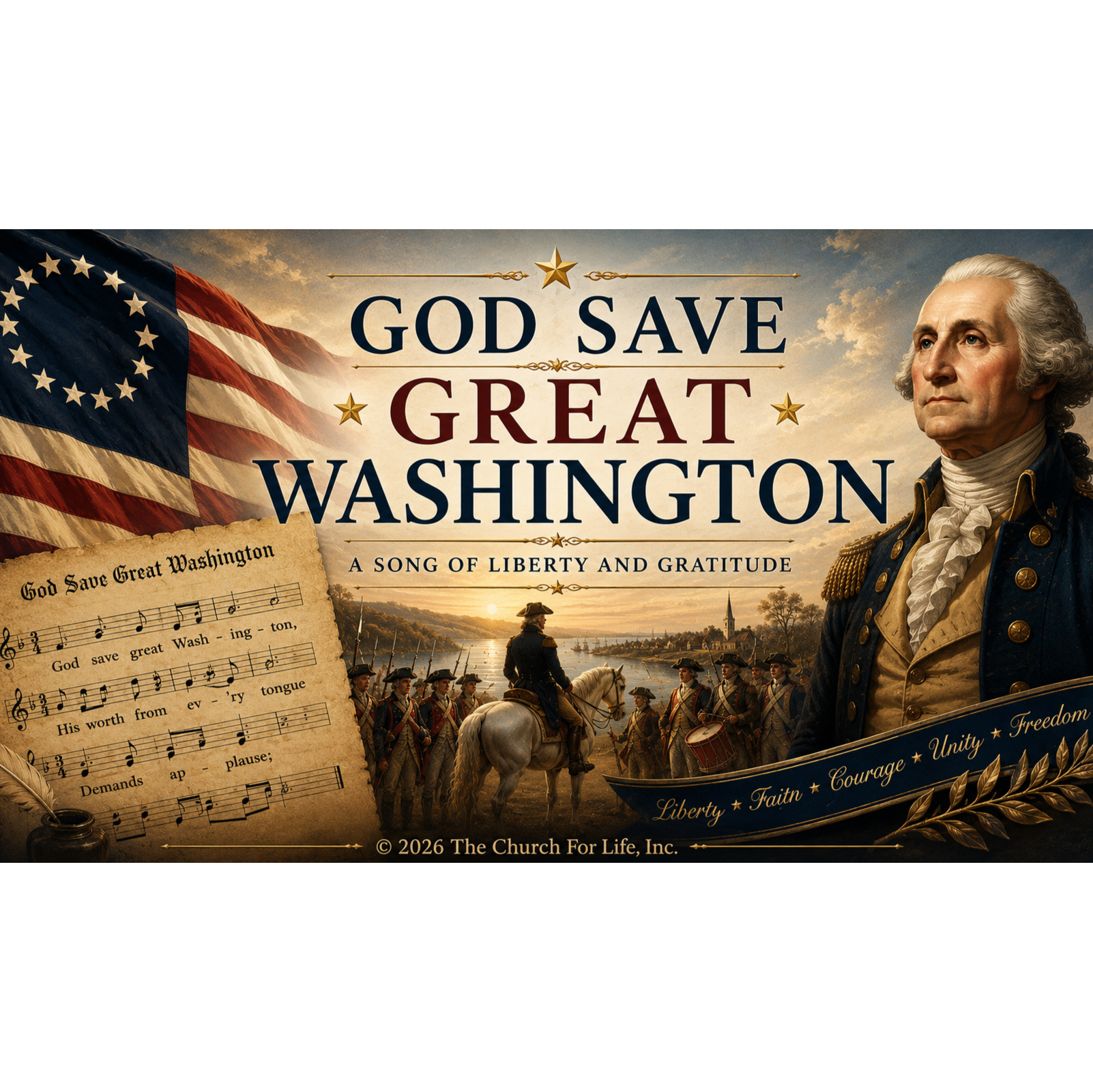 God Save Great Washington Song - A New Musical Interpretation of a Revolutionary-Era Tribute episode artwork