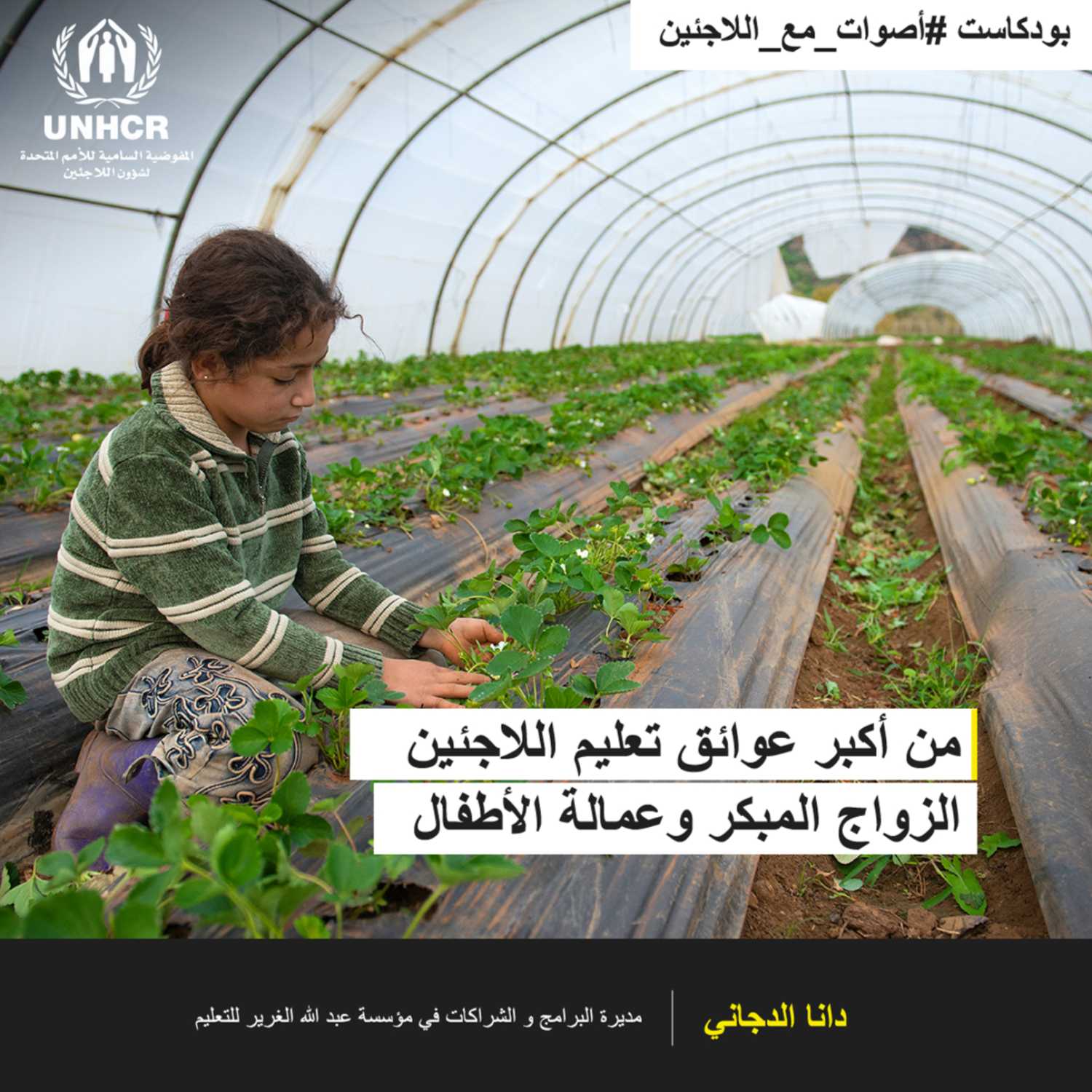 من أكبر عوائق تعليم اللاجئين هي الزواج المبكر وعمالة الأطفال