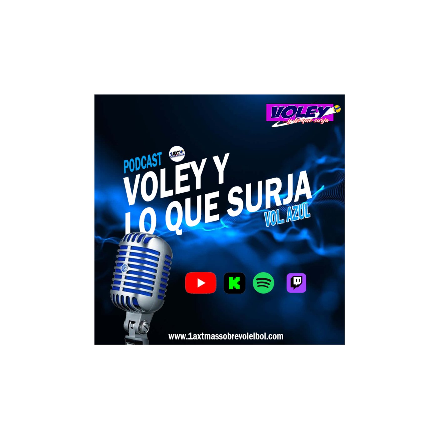 Voley y lo que Surja. Volumen AZUL