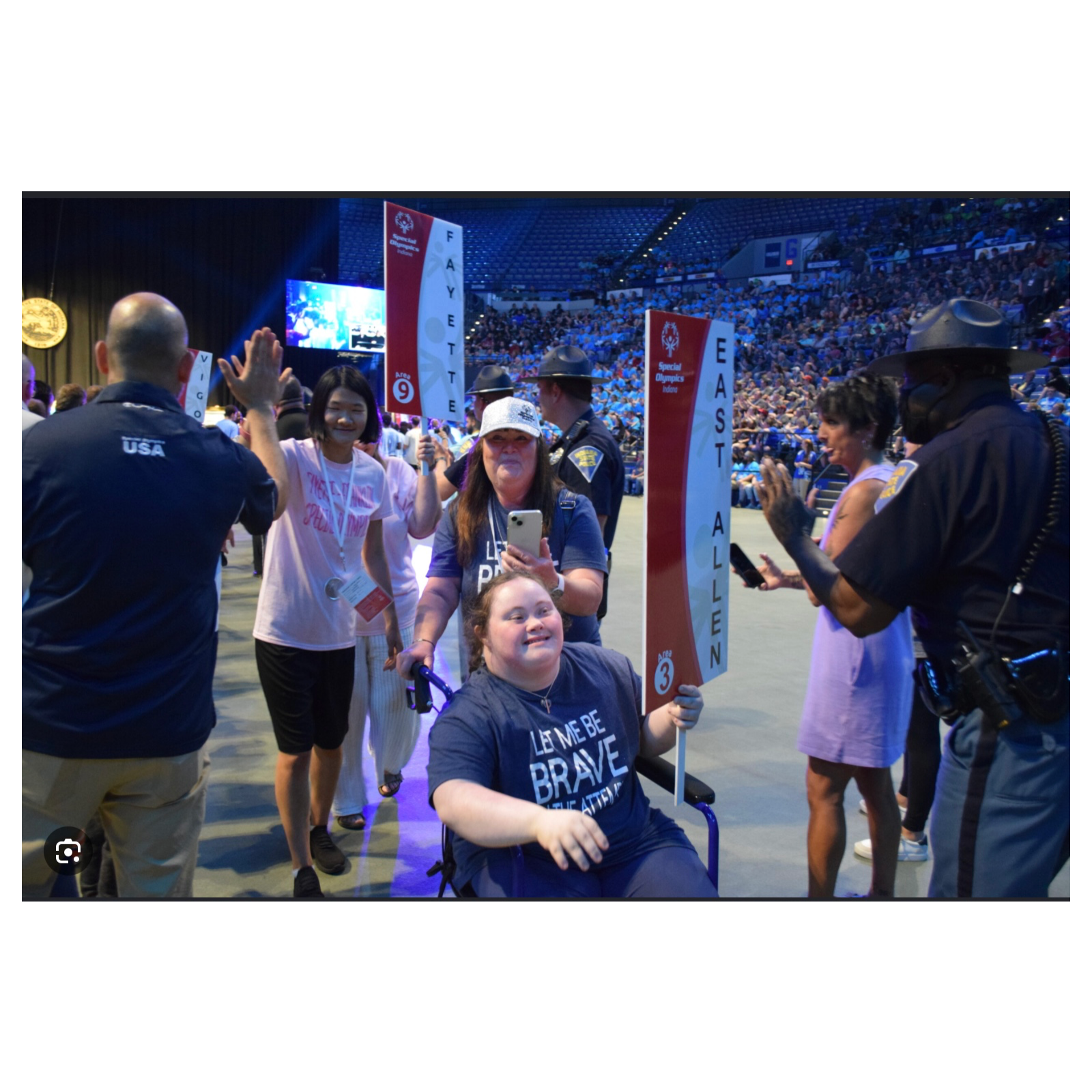 Volleyball Summer Games, Special Olympics episode artwork
