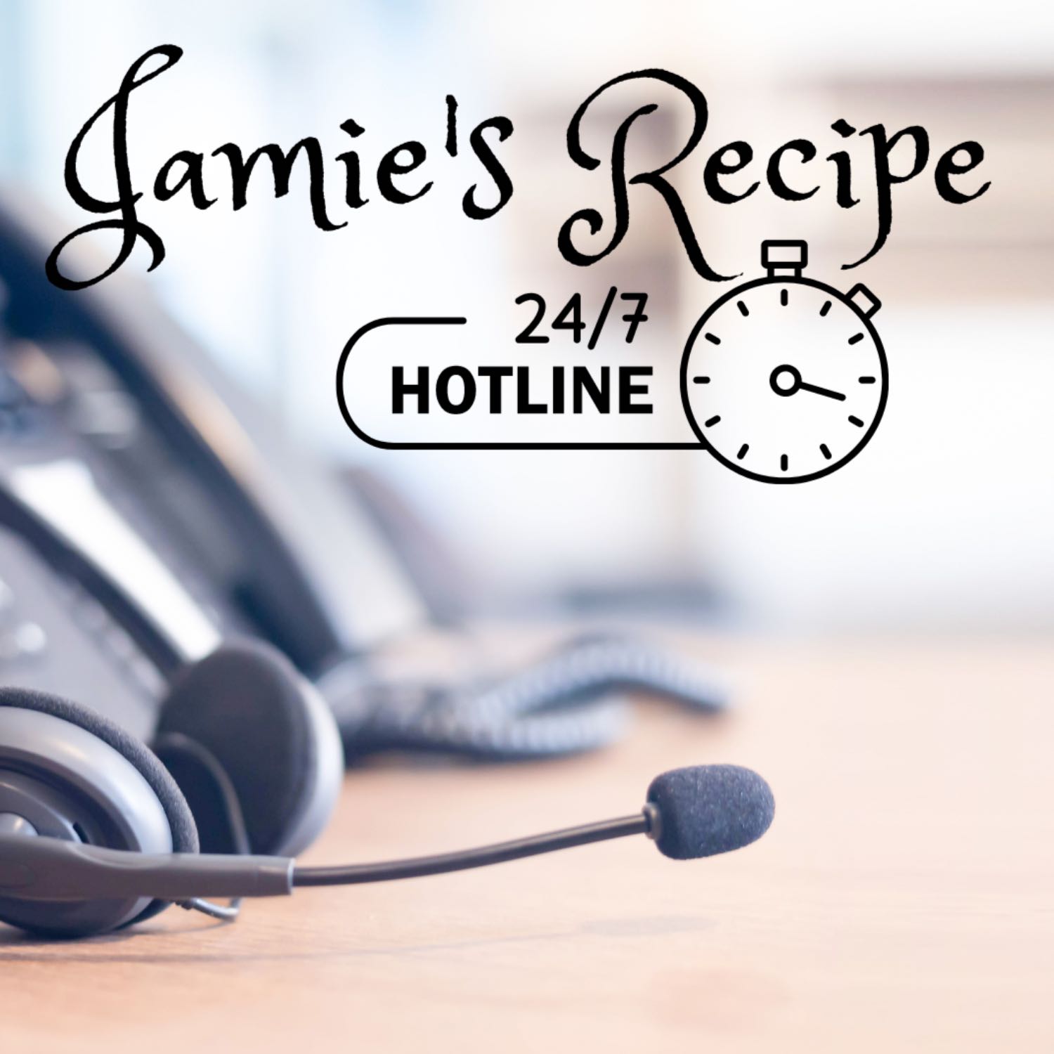 Jamie's Recipe Hotline episode artwork