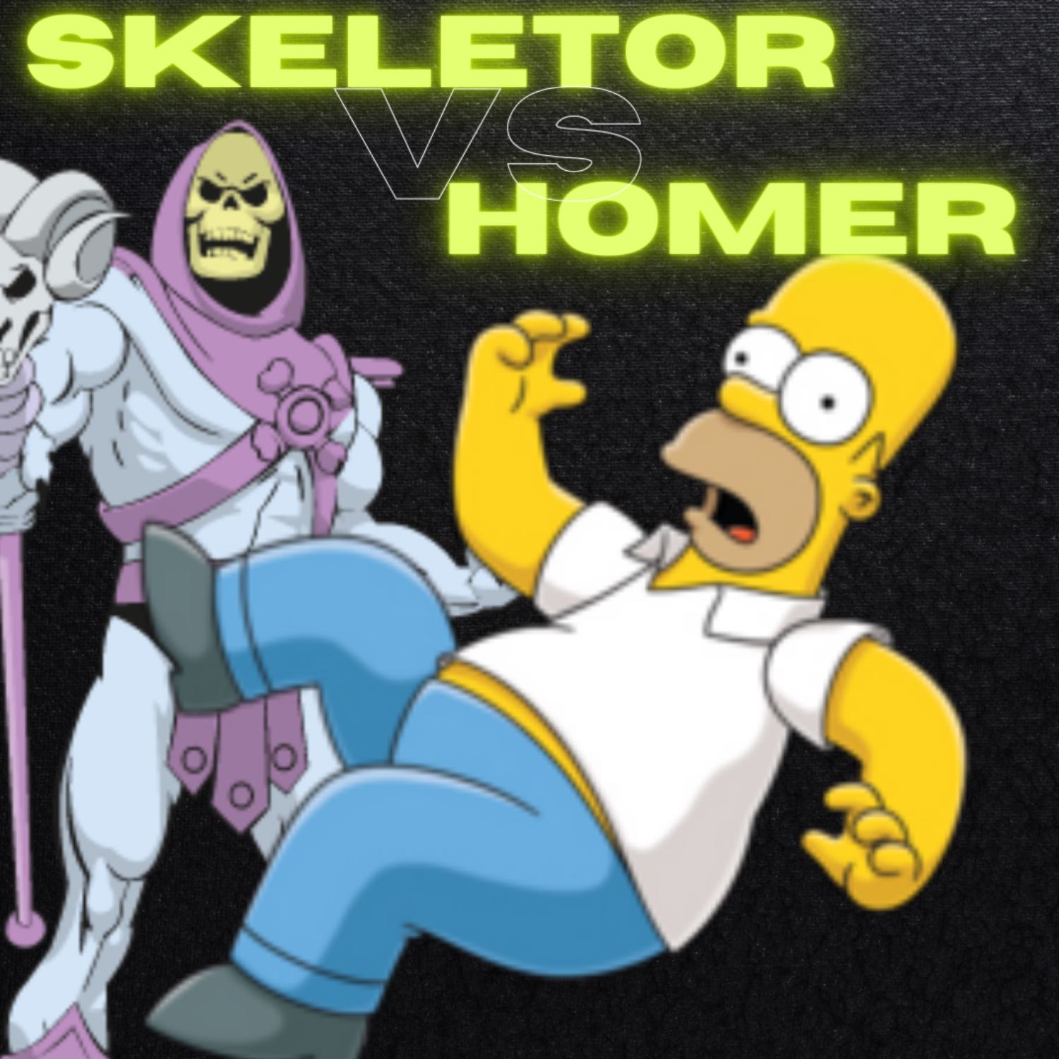 Skeletor vs Homer Simpson