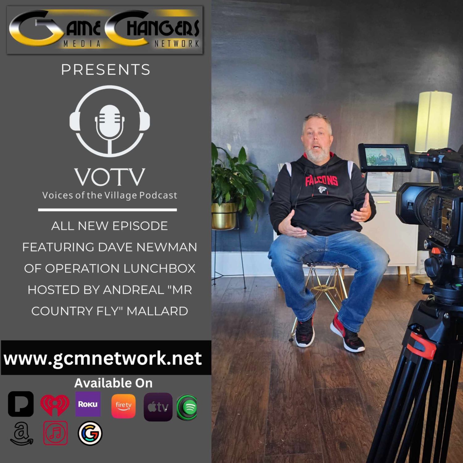 Voices of The Village Podcast featuring Dave Newman of Operation Lunchbox- UnMasking The Hidden Faces of Hunger #KidsGottaEat episode artwork