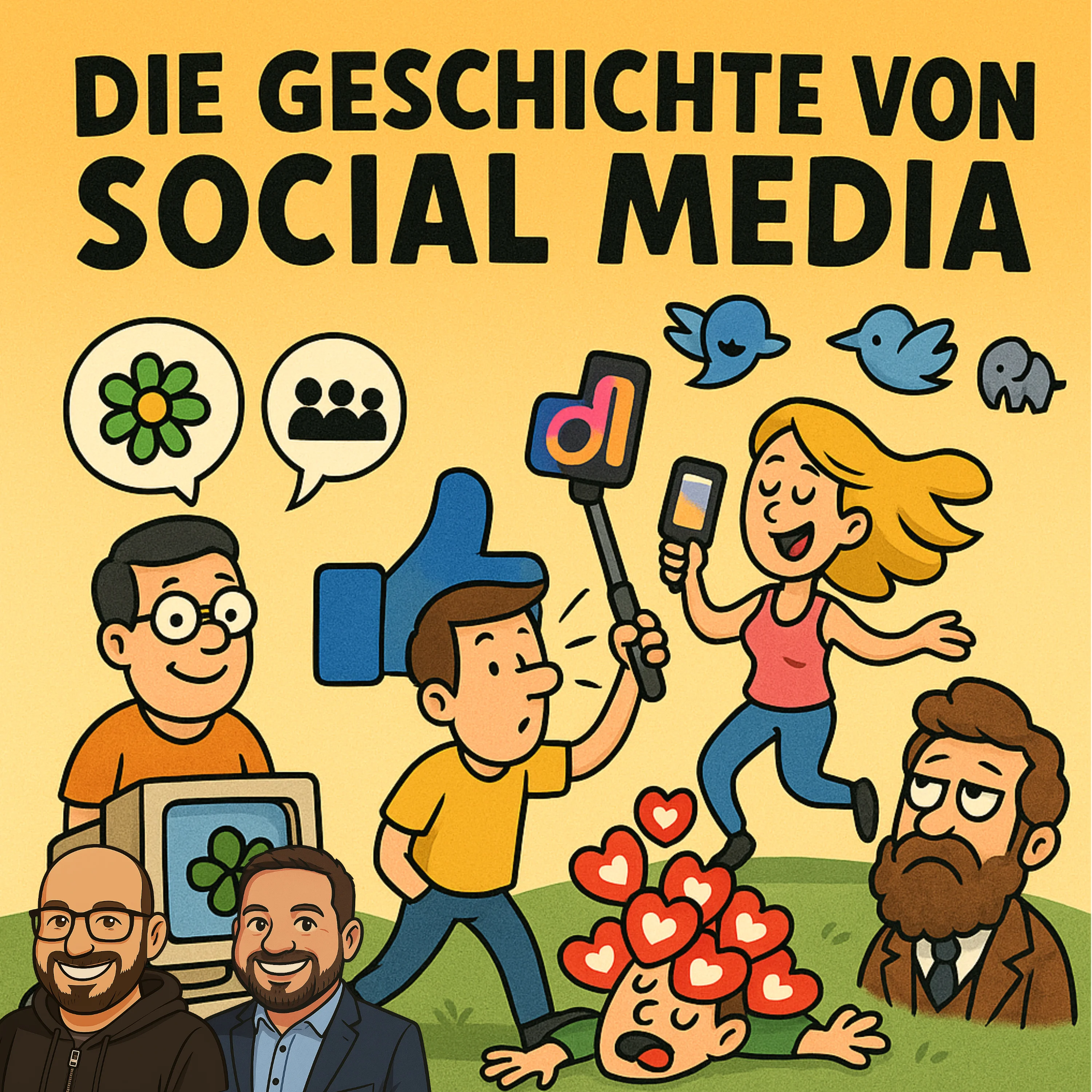 #Neuland Evolution: Social Media vom ersten mal online bis TikTok und darüber hinaus episode artwork