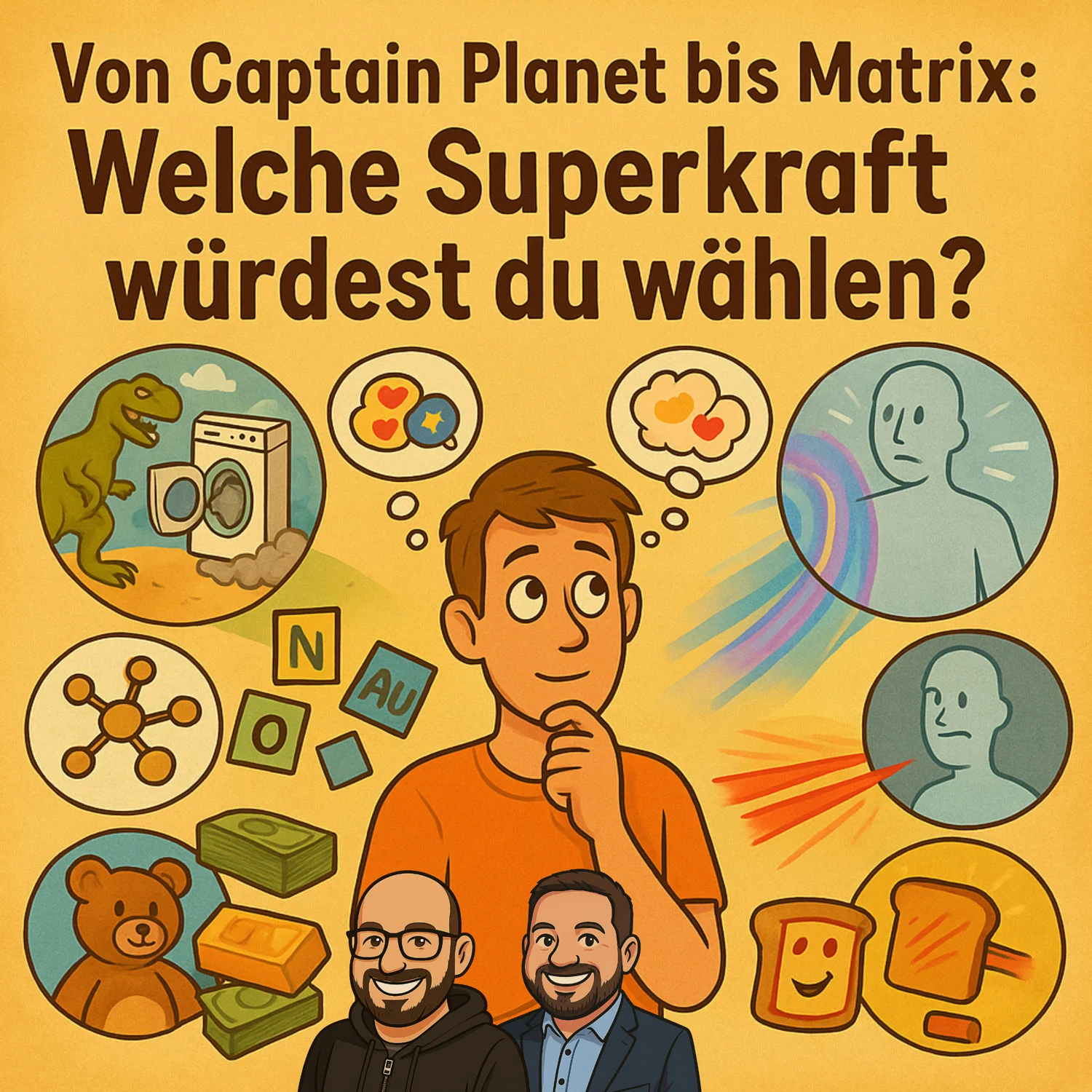 Von Captain Planet bis Matrix: Welche Superkraft würdest du wählen? episode artwork