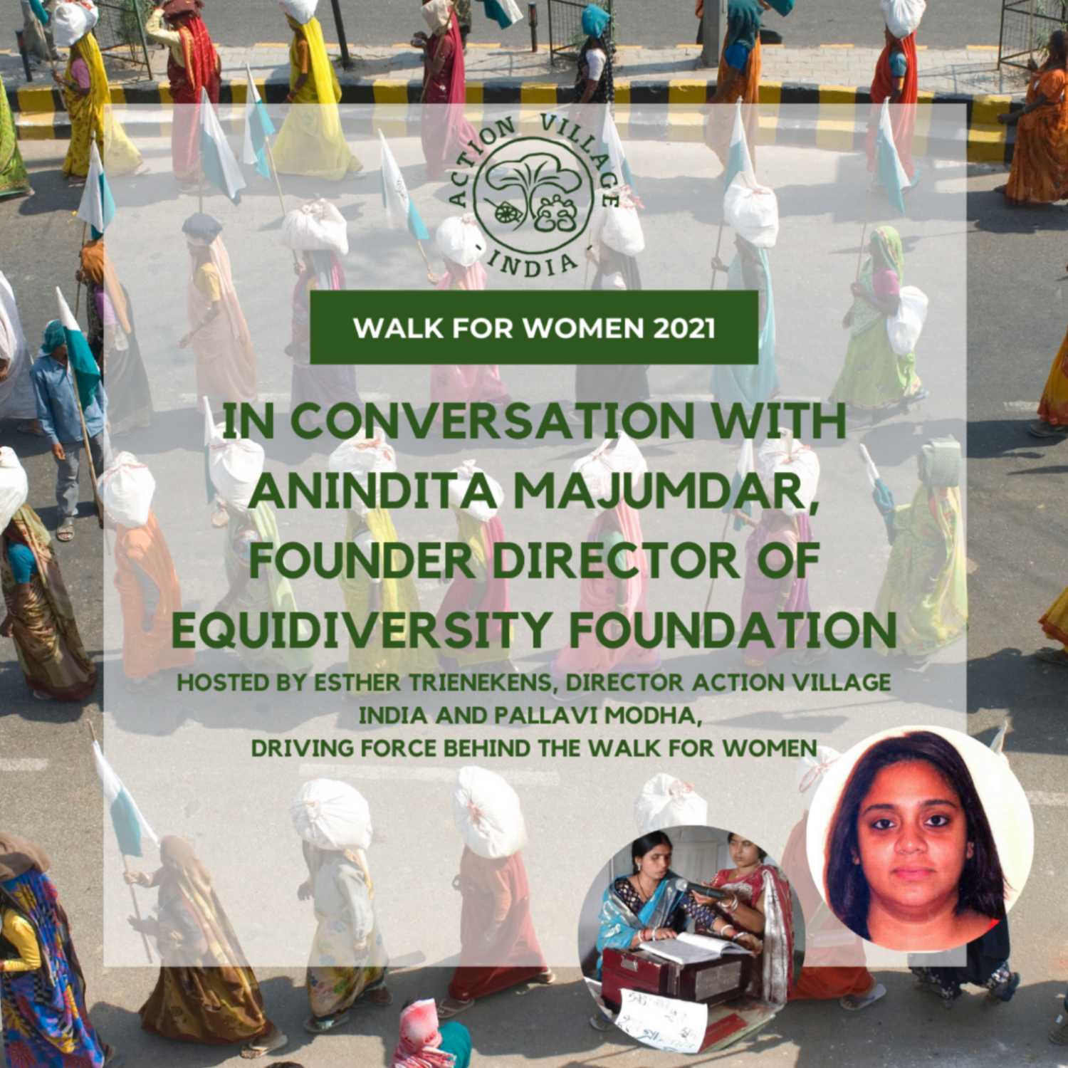 Walk for Women 2021 - In conversation with Anindita Majumdar