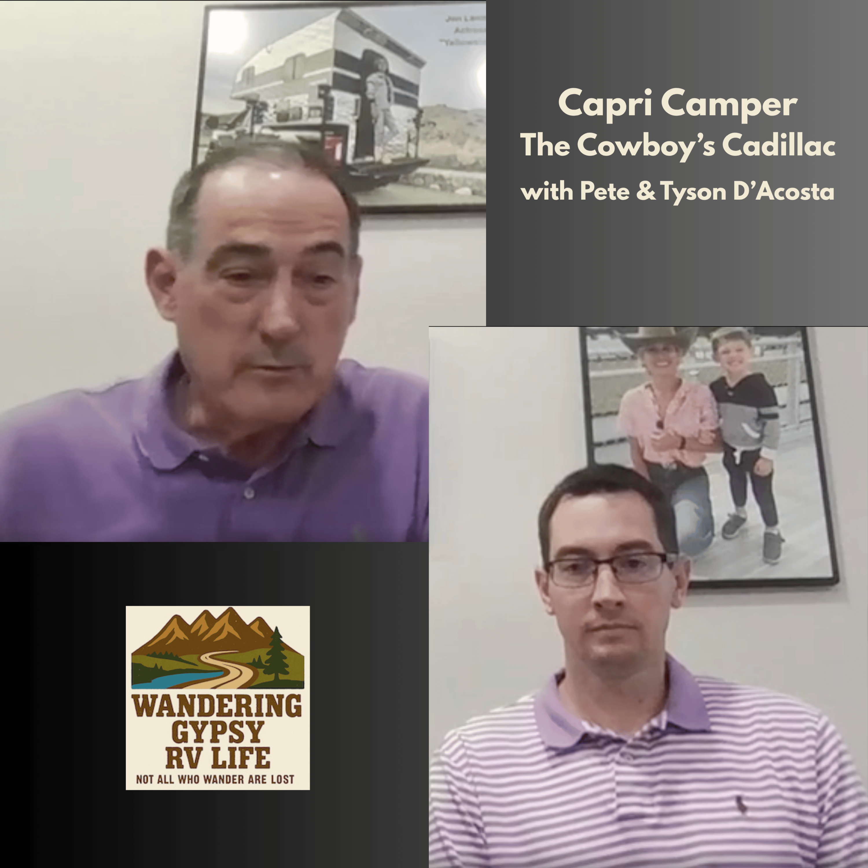 The Camper Every Great Rodeo Cowboy Had: Capri Camper with Pete & Tyson D’Acosta