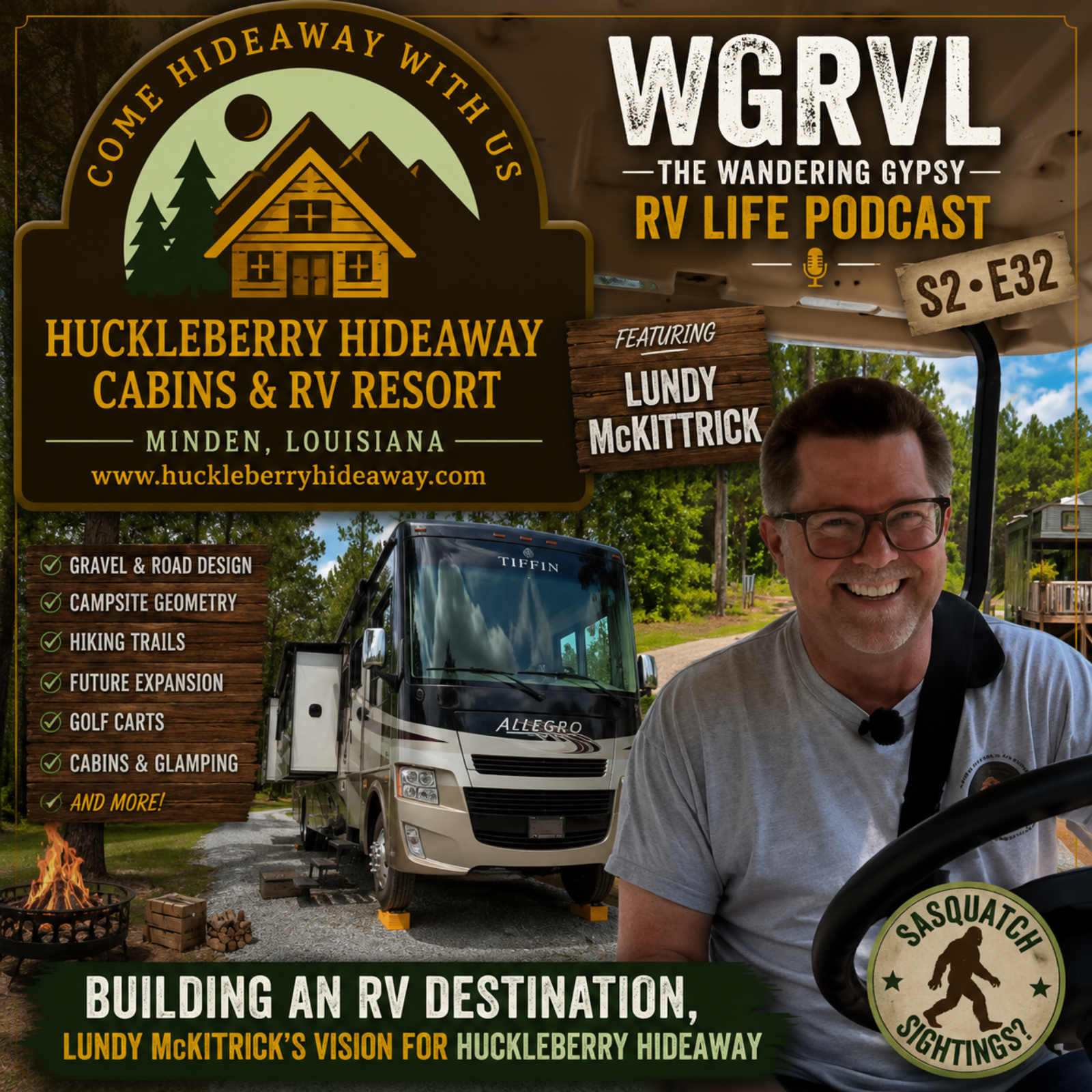 Building an RV Destination | Lundy McKittrick’s Vision for Huckleberry Hideaway