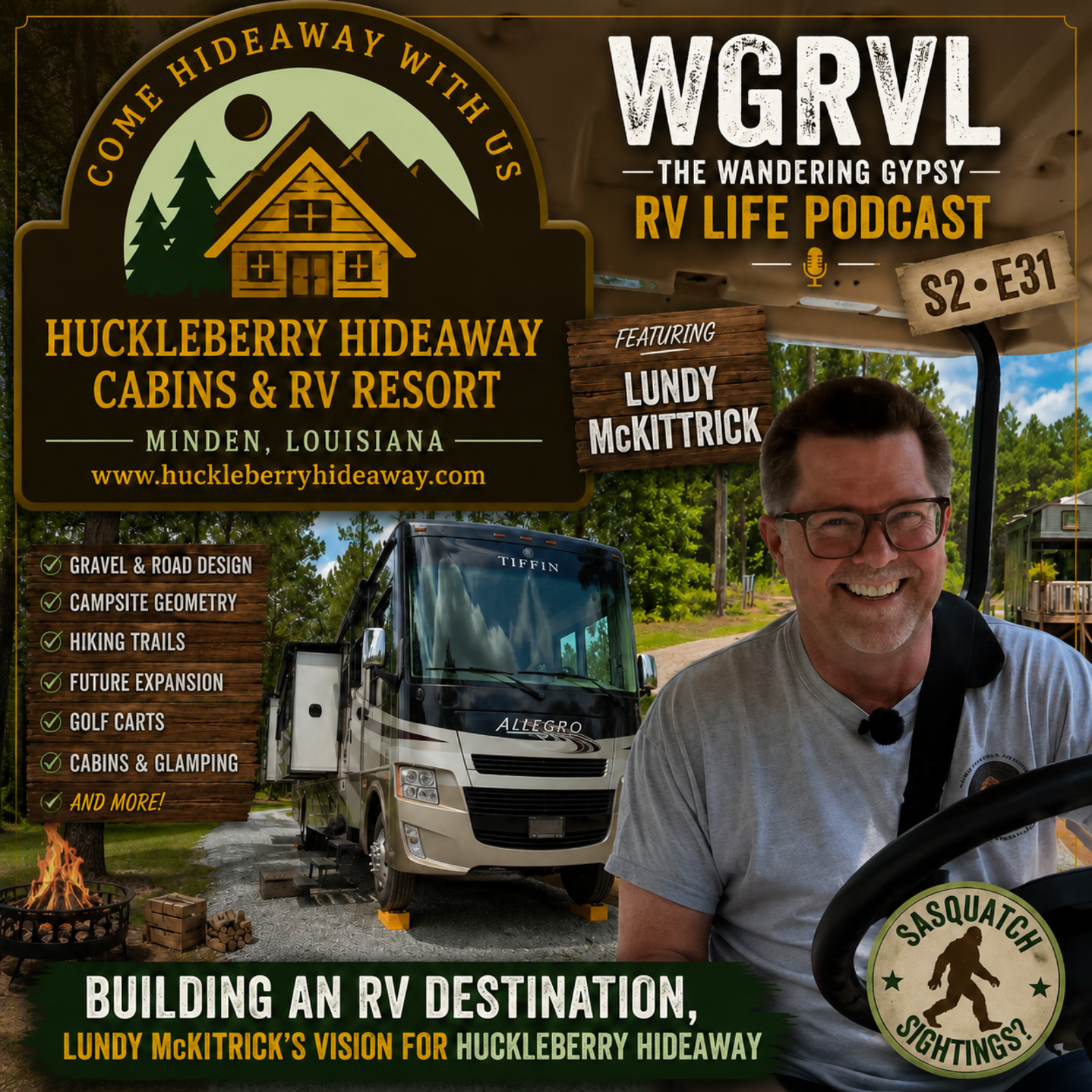 Building an RV Destination | Lundy McKittrick’s Vision for Huckleberry Hideaway