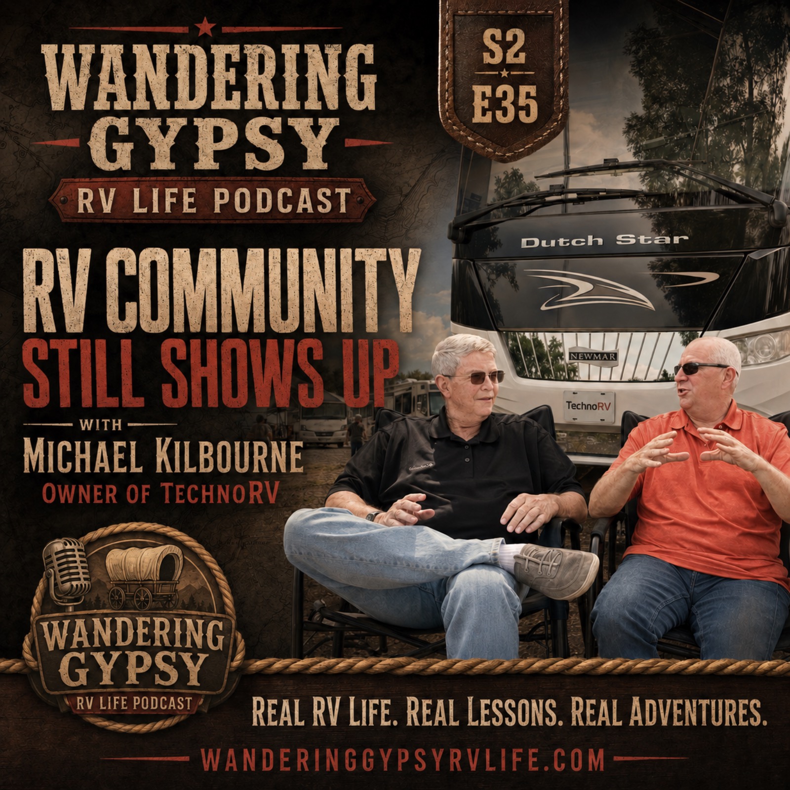 RV Community, Safer Travel, and Showing Up | Michael Kilbourne of TechnoRV