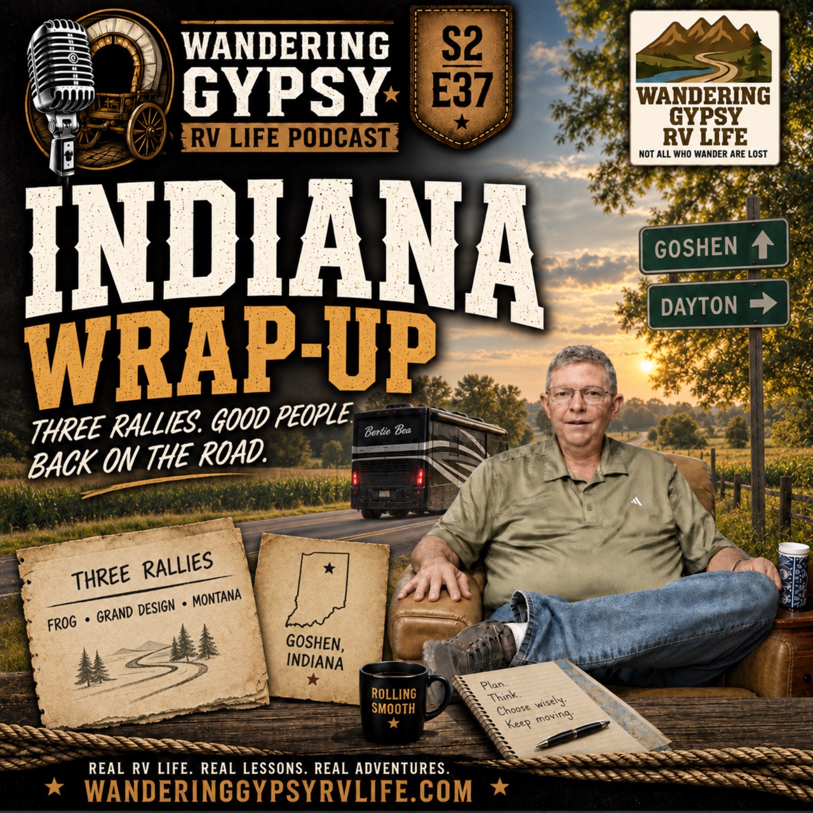 Indiana Wrap-Up — Three Rallies, Good People, and Back on the Road