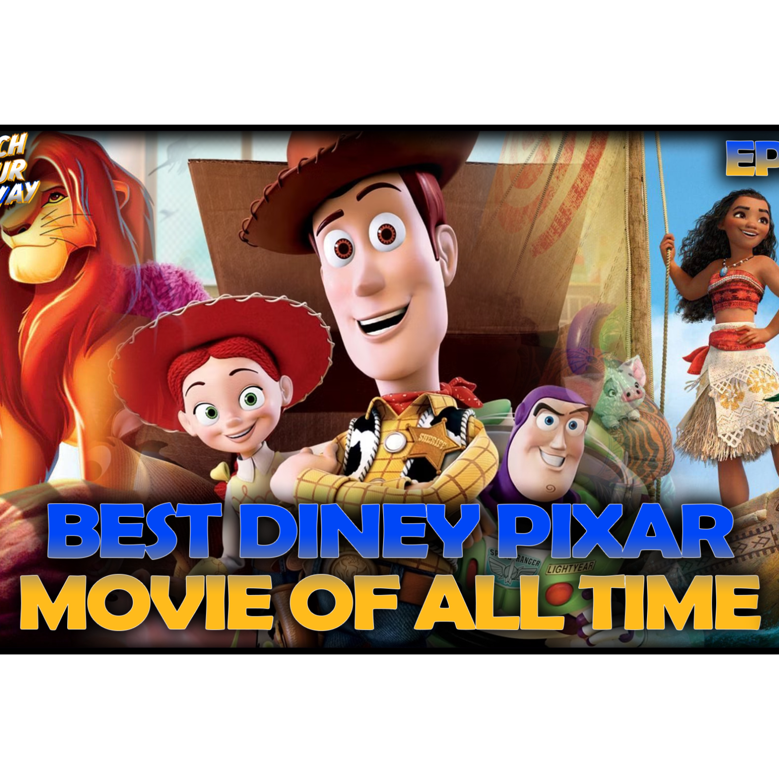 WHAT'S THE BEST DISNEY PIXAR MOVIE OF ALL TIME? | DISNEY + PIXAR TOURNAMENT episode artwork