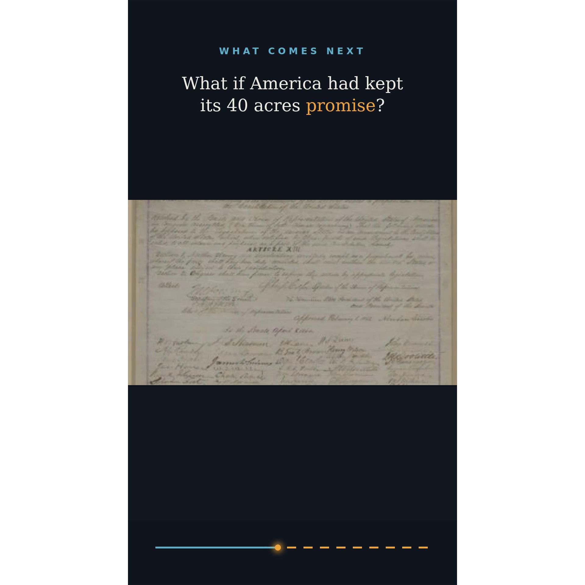The 13th Amendment Wrote an Exception about Slavery that was Never Removed episode artwork