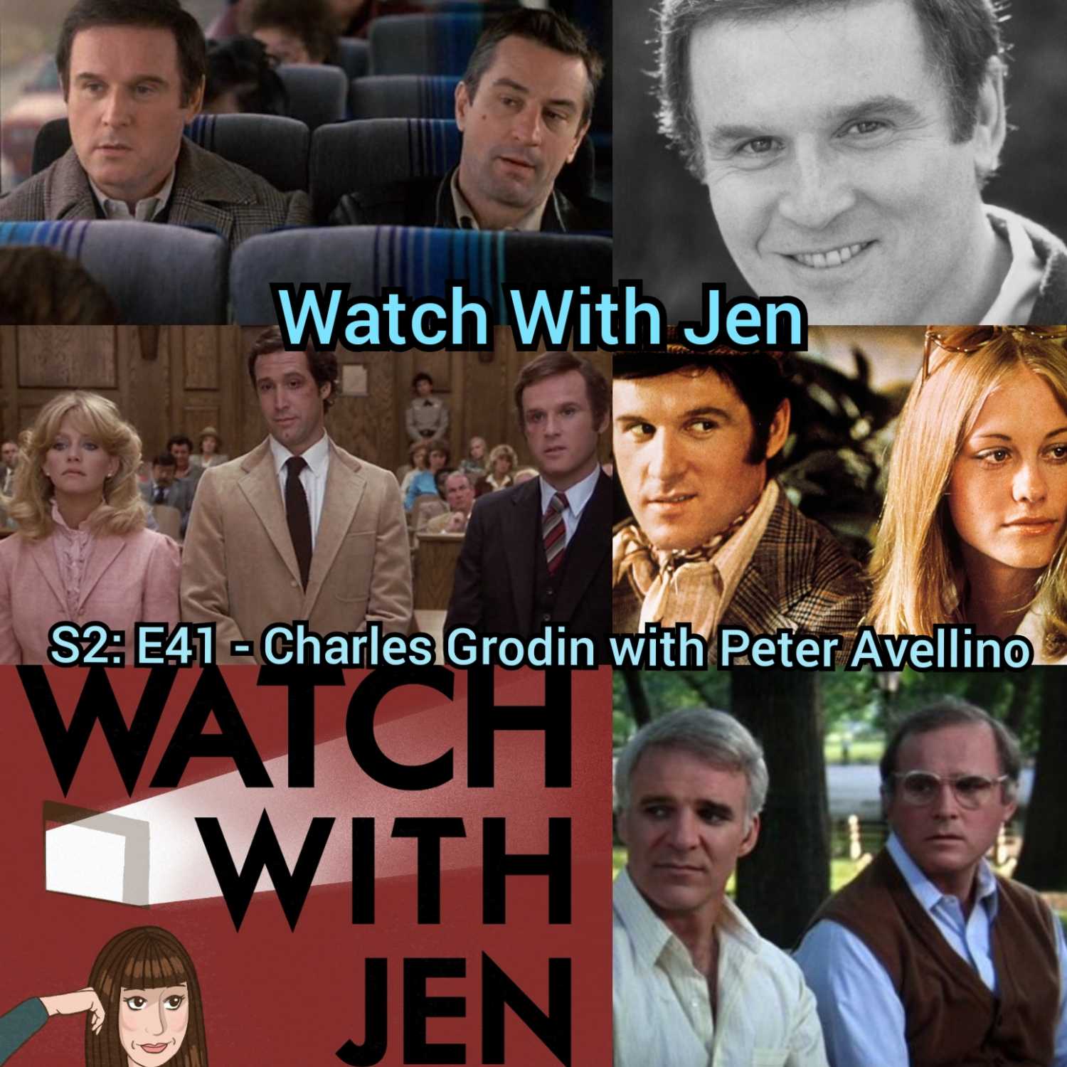 Watch With Jen - S2: E41 - Charles Grodin with Peter Avellino