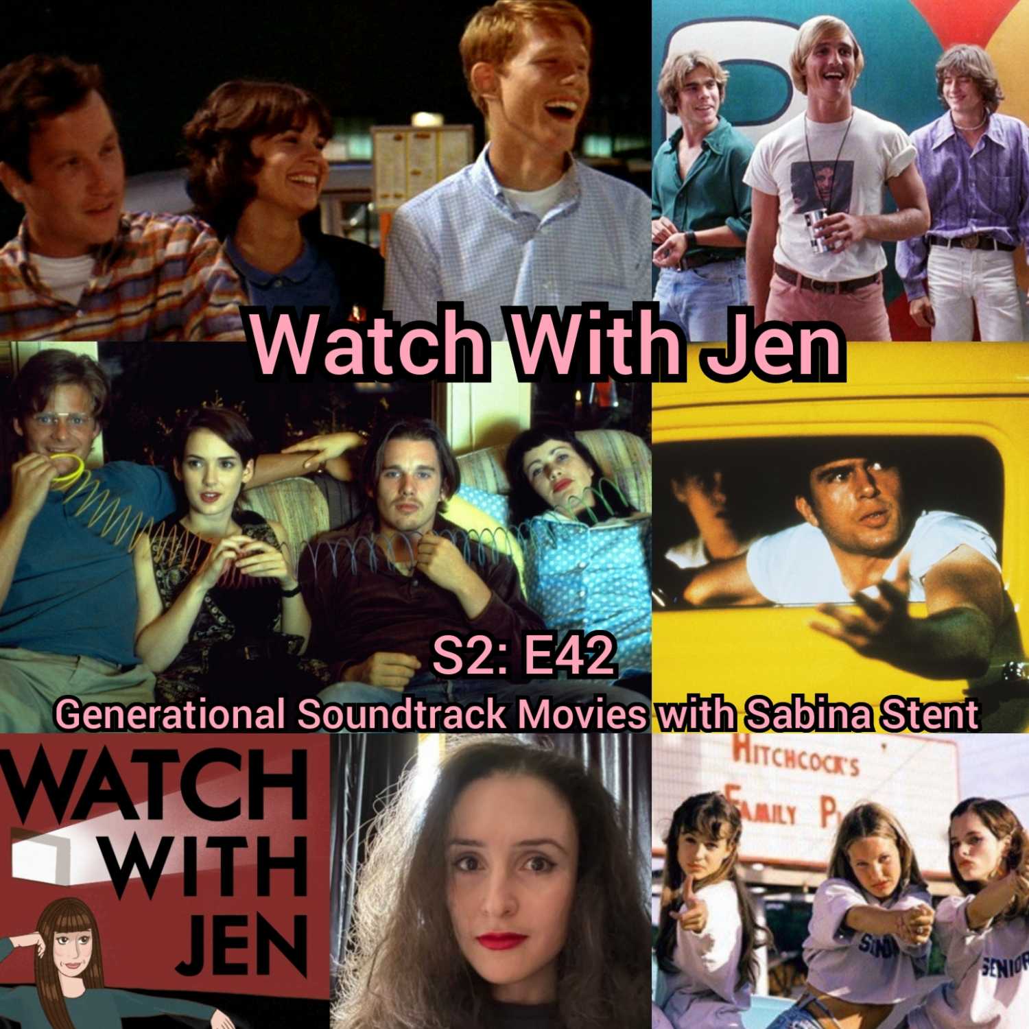 Watch With Jen - S2: E42 - Generational Soundtrack Movies with Sabina Stent