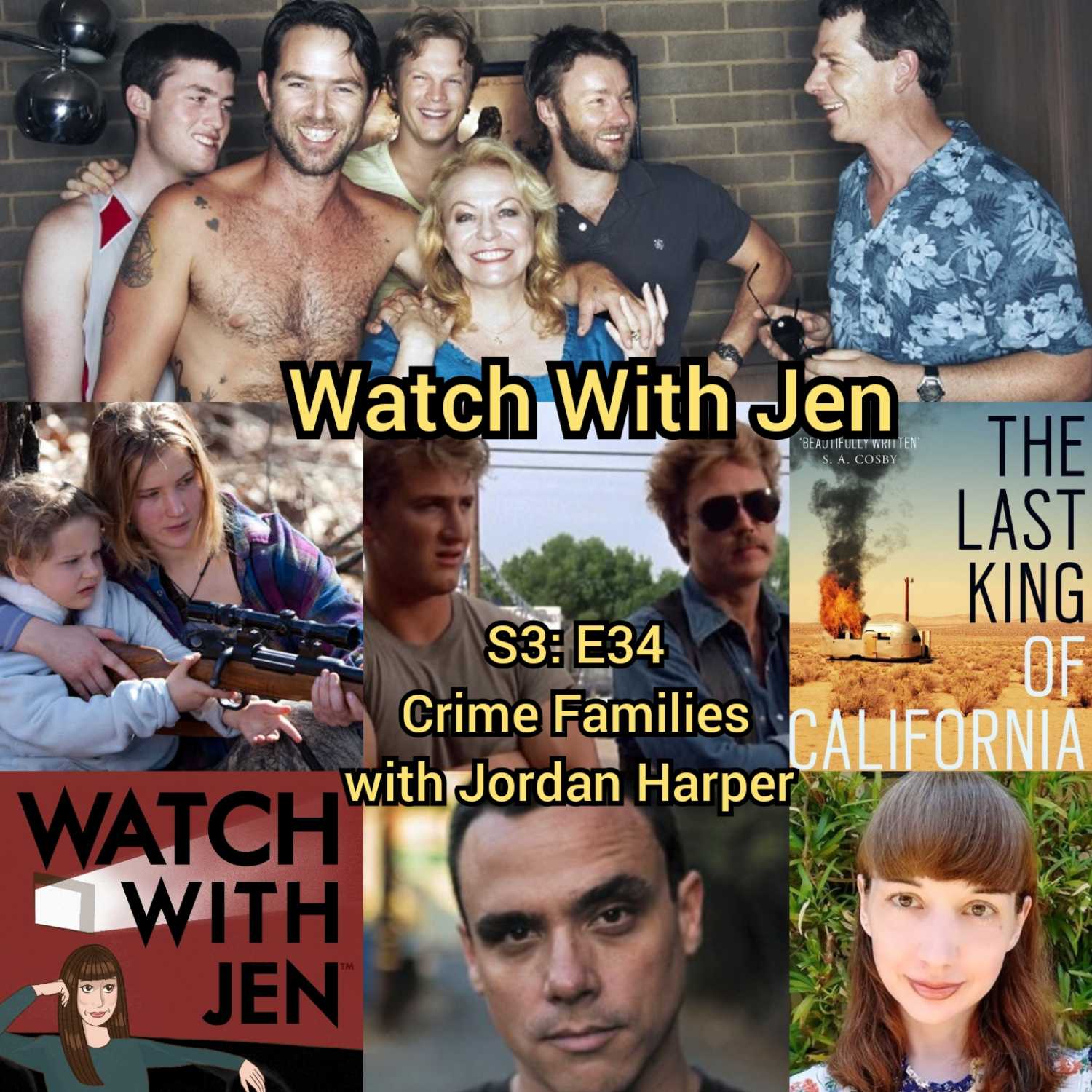 Watch With Jen - S3: E34 - Crime Families with Jordan Harper