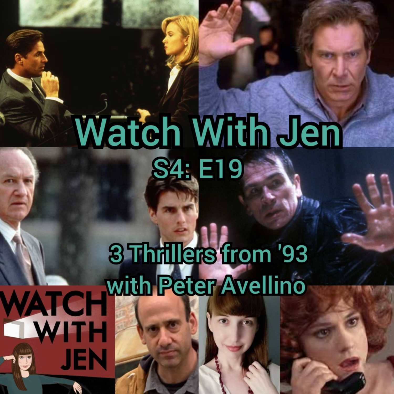 Watch With Jen - S4: E19 - 3 Thrillers from '93 with Peter Avellino