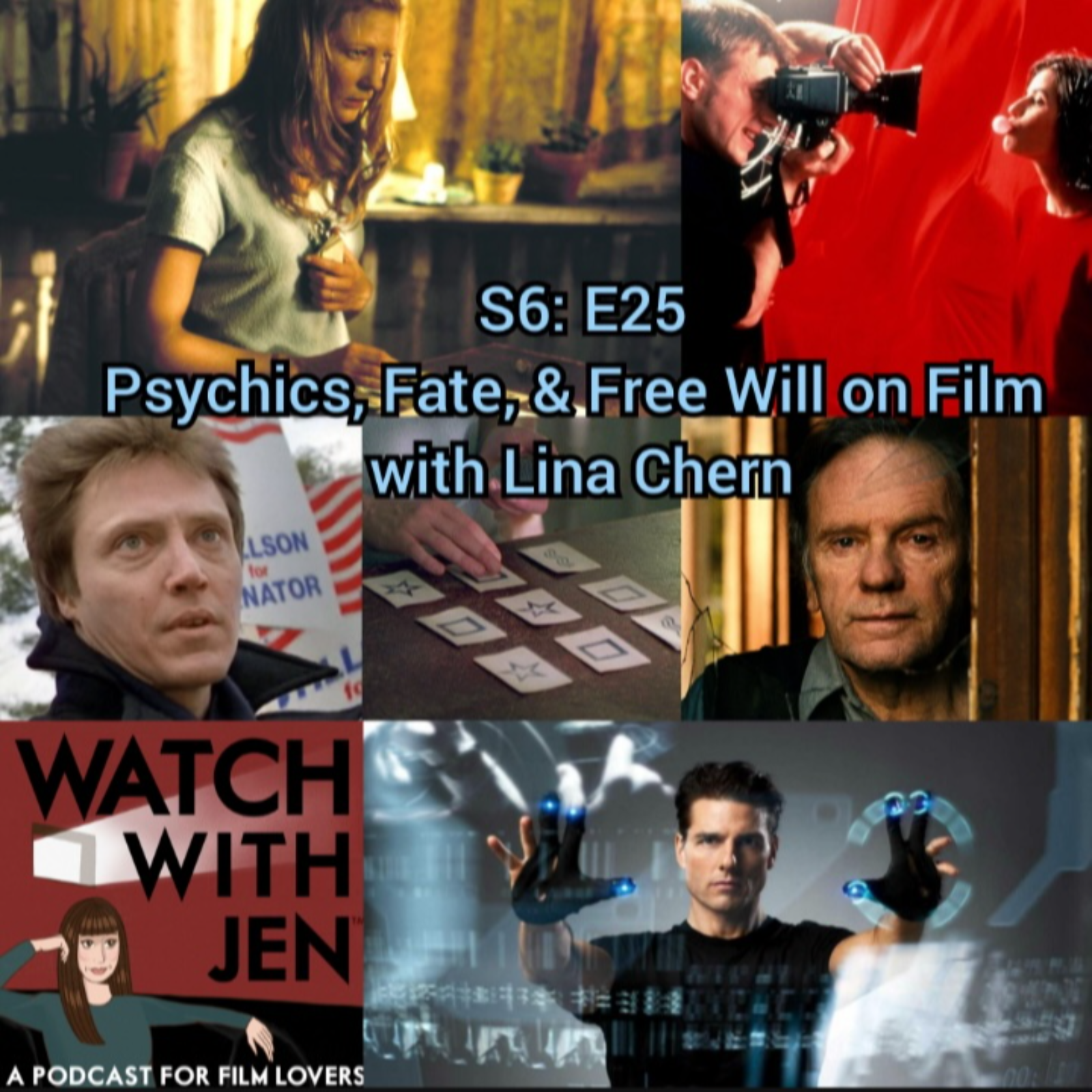 Watch With Jen - S6: E25 - Psychics, Fate, & Free Will on Film with Lina Chern