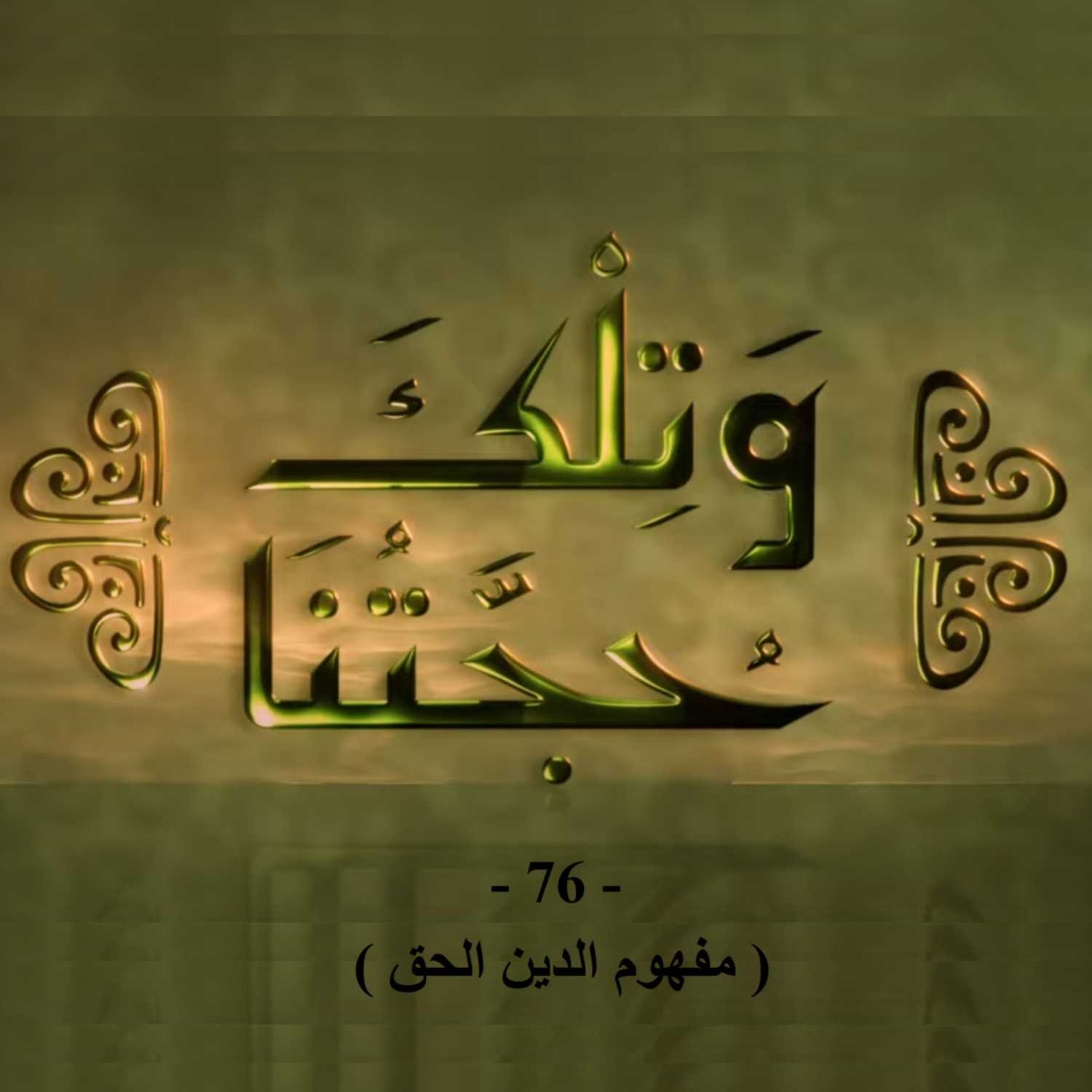 و تلك حجتنا - 76 - ( مفهوم الدين الحق )