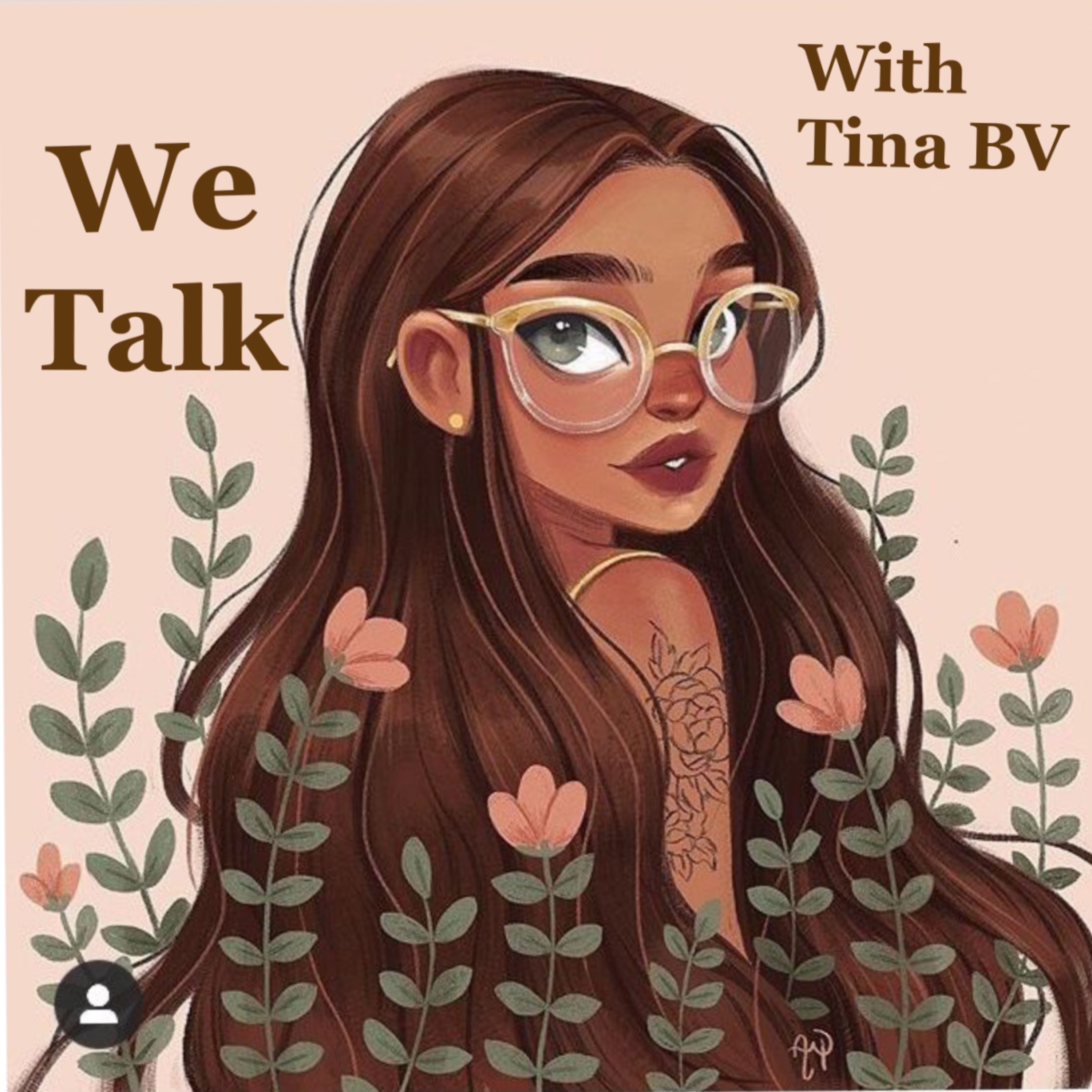 We talk ❤️🎨📚 podcast artwork