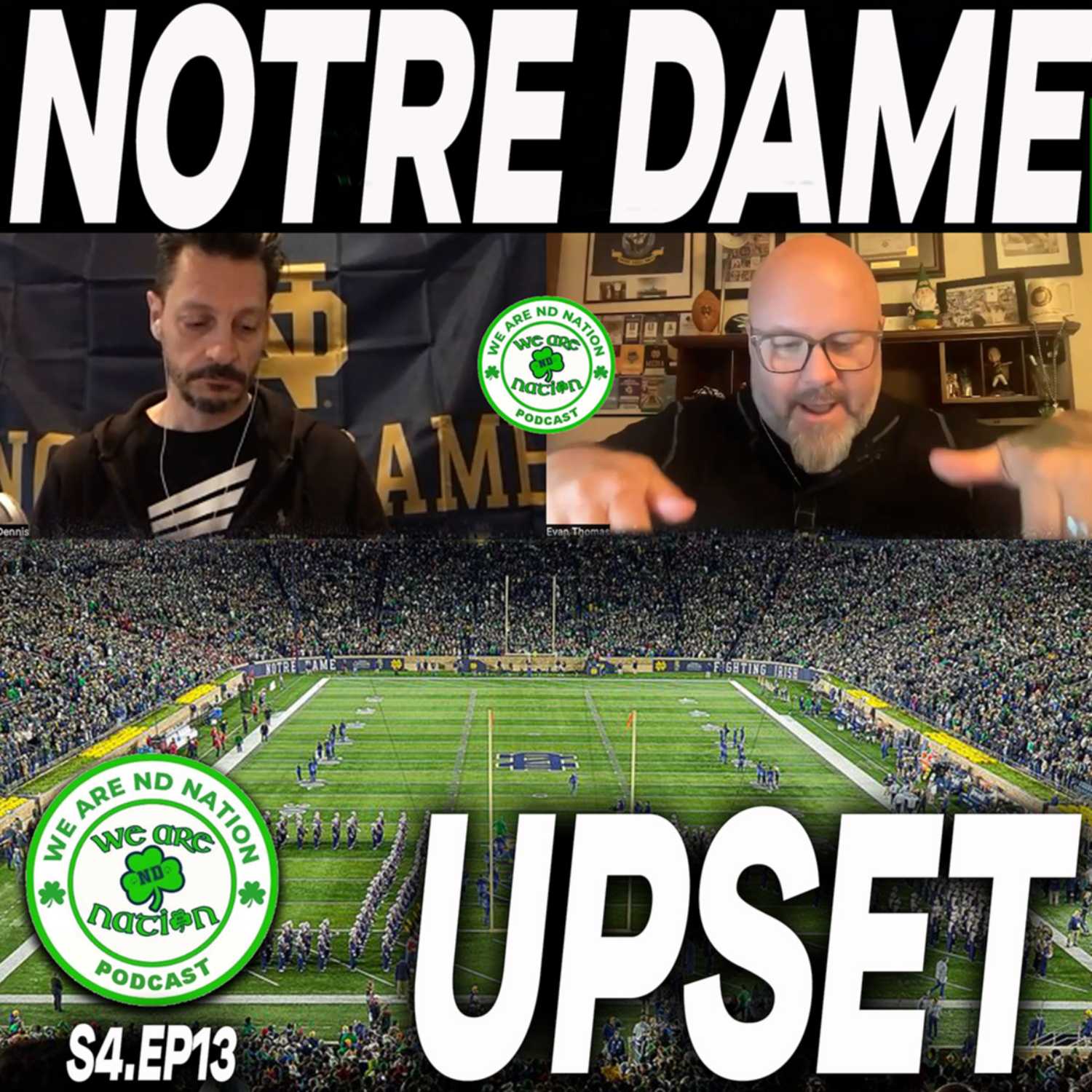 S4.EP13 - Notre Dame upset at Clemson episode artwork