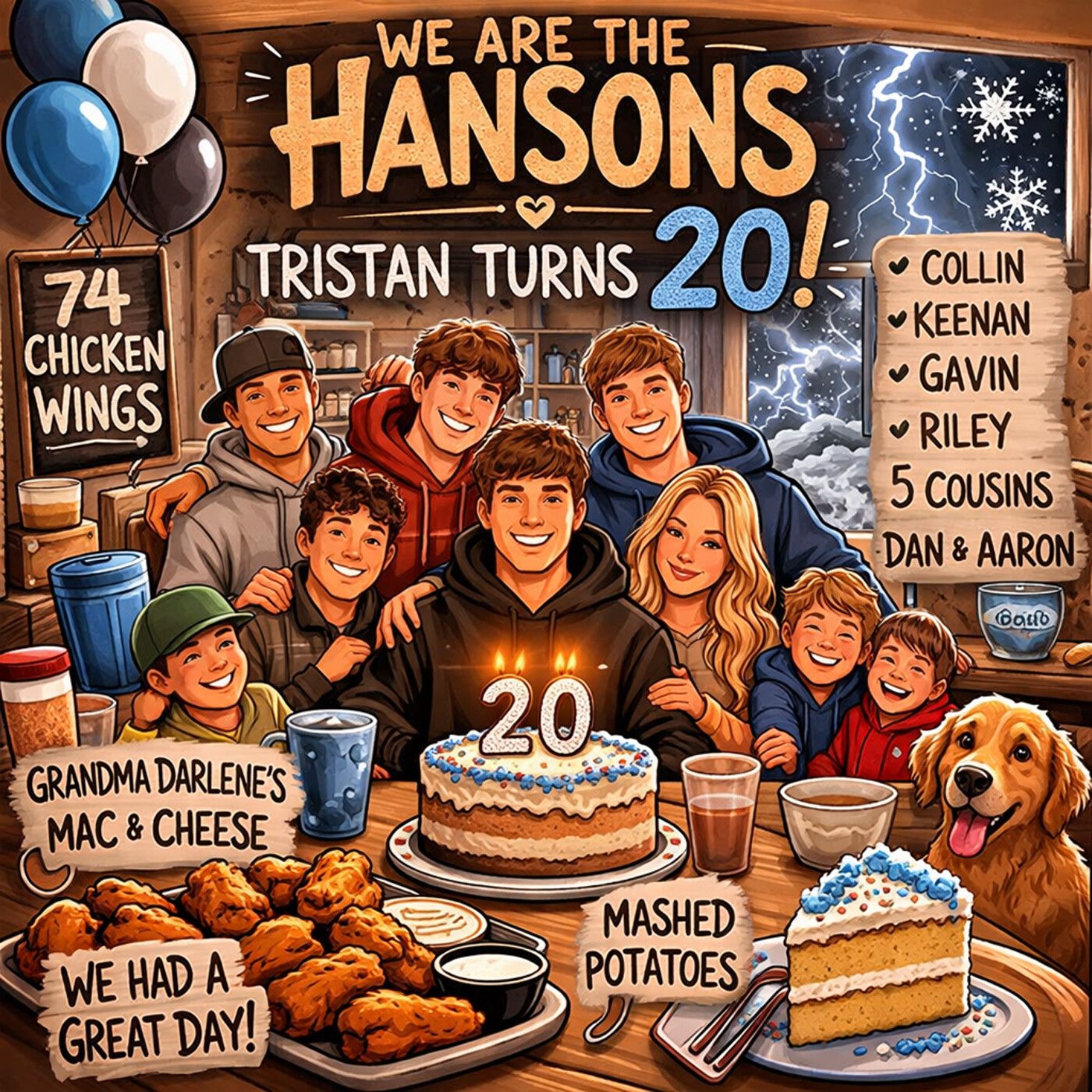 Tristan Turns 20 — Wings, Thunder, Cake, and a House Full of Family episode artwork