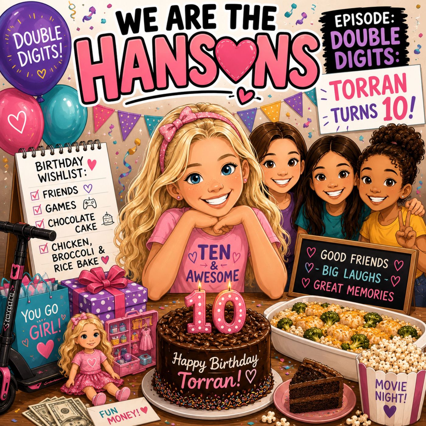 DOUBLE DIGITS Torran Turns 10_mixdown episode artwork