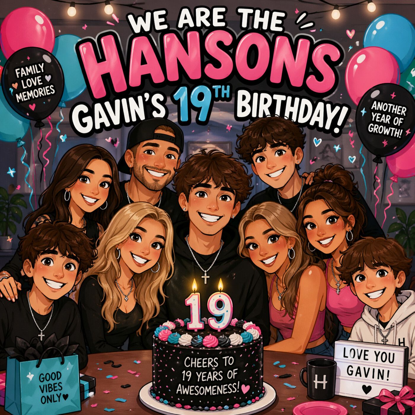 Gavin's 19th Birthday episode artwork
