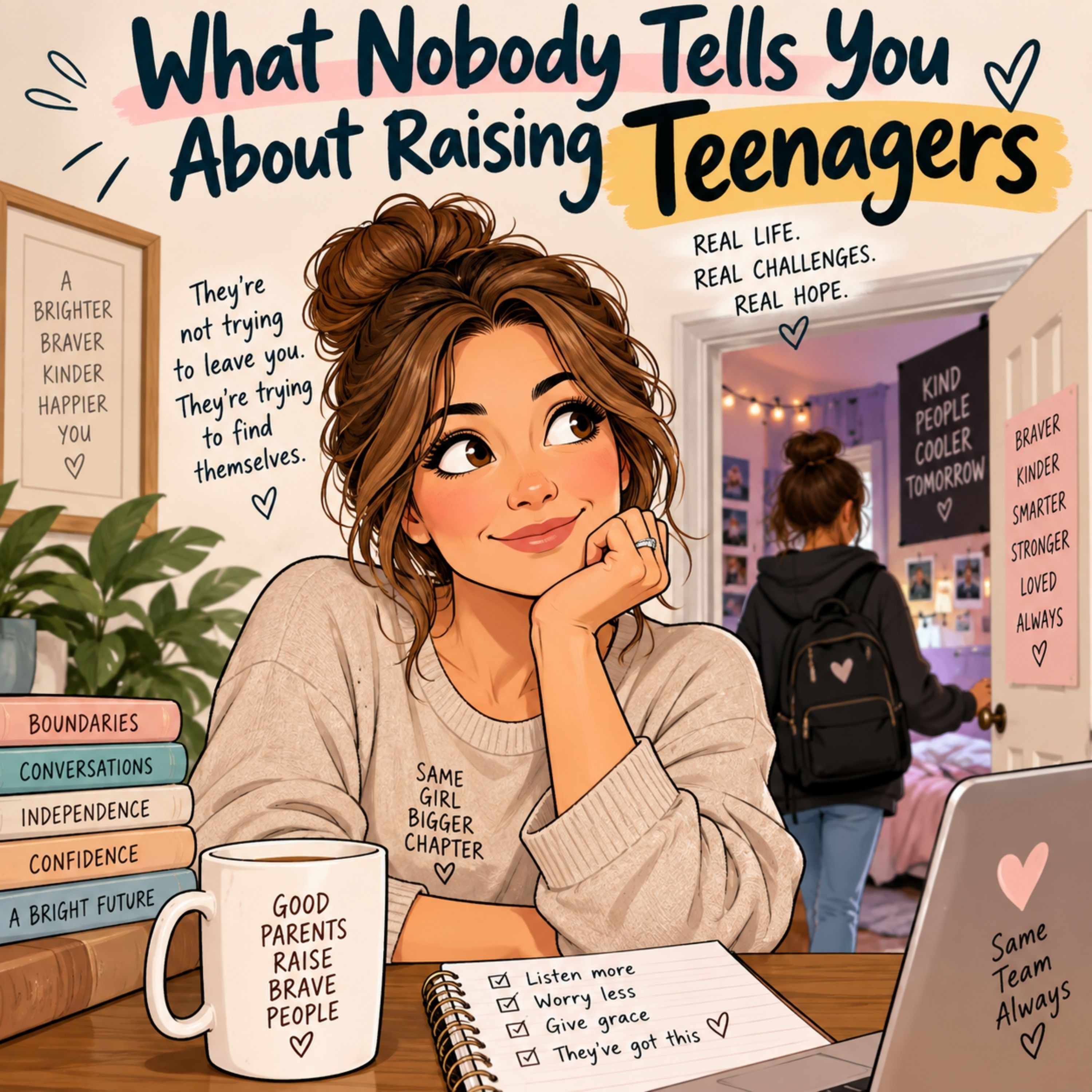 What Nobody Tells You About Raising Teenagers