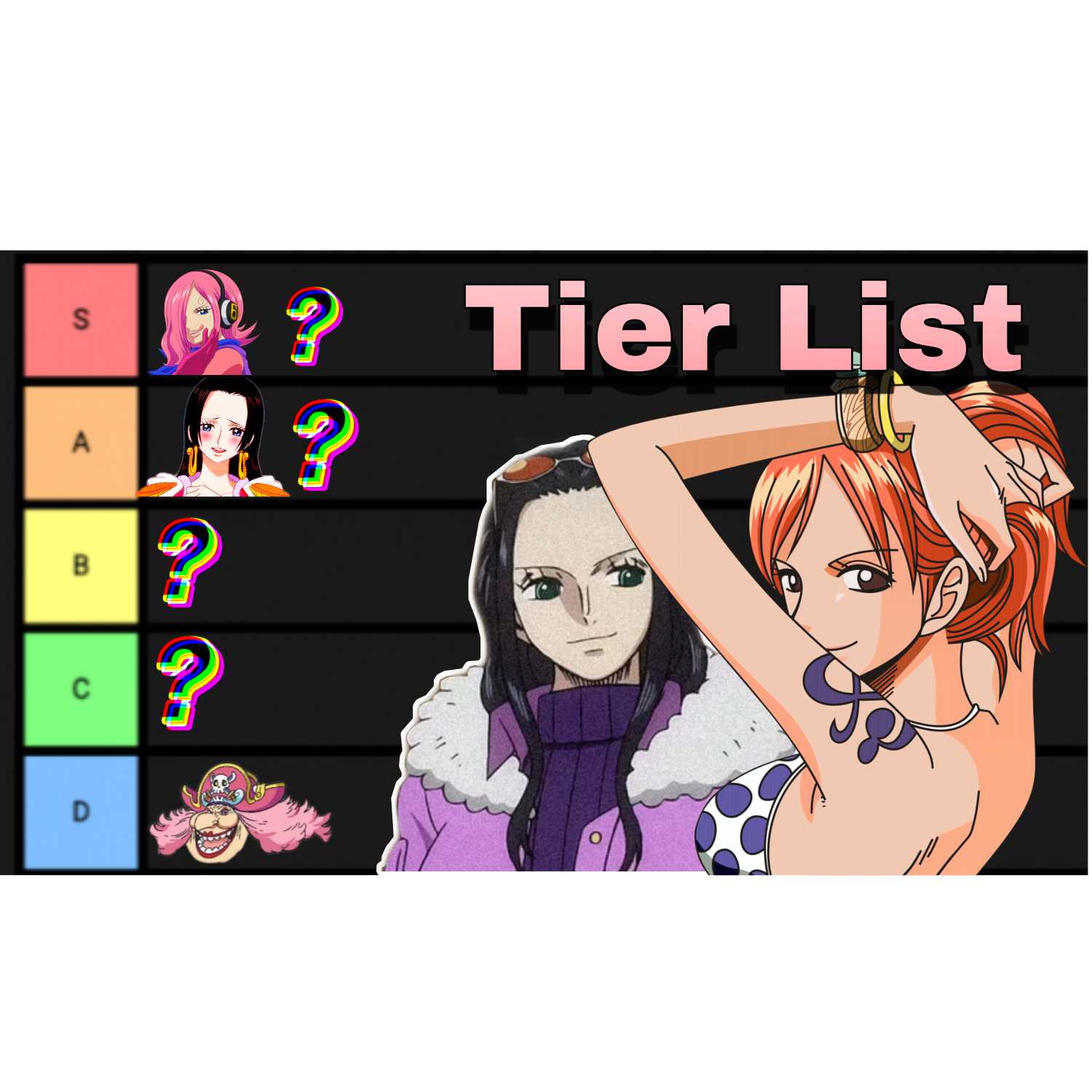 RANKING ALL OF THE LADIES IN ONE PIECE!!! 