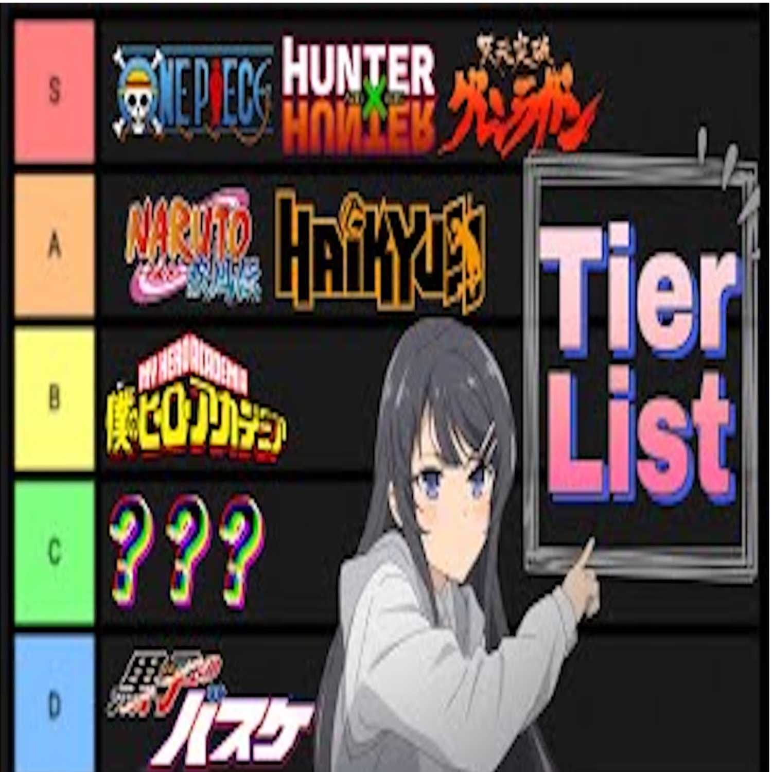 THE DEFINITIVE SHONEN ANIME TIER LIST!!!! episode artwork