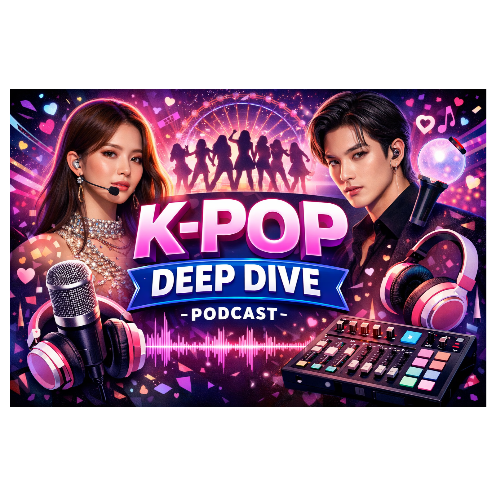 The K-POP Deep Dive podcast artwork