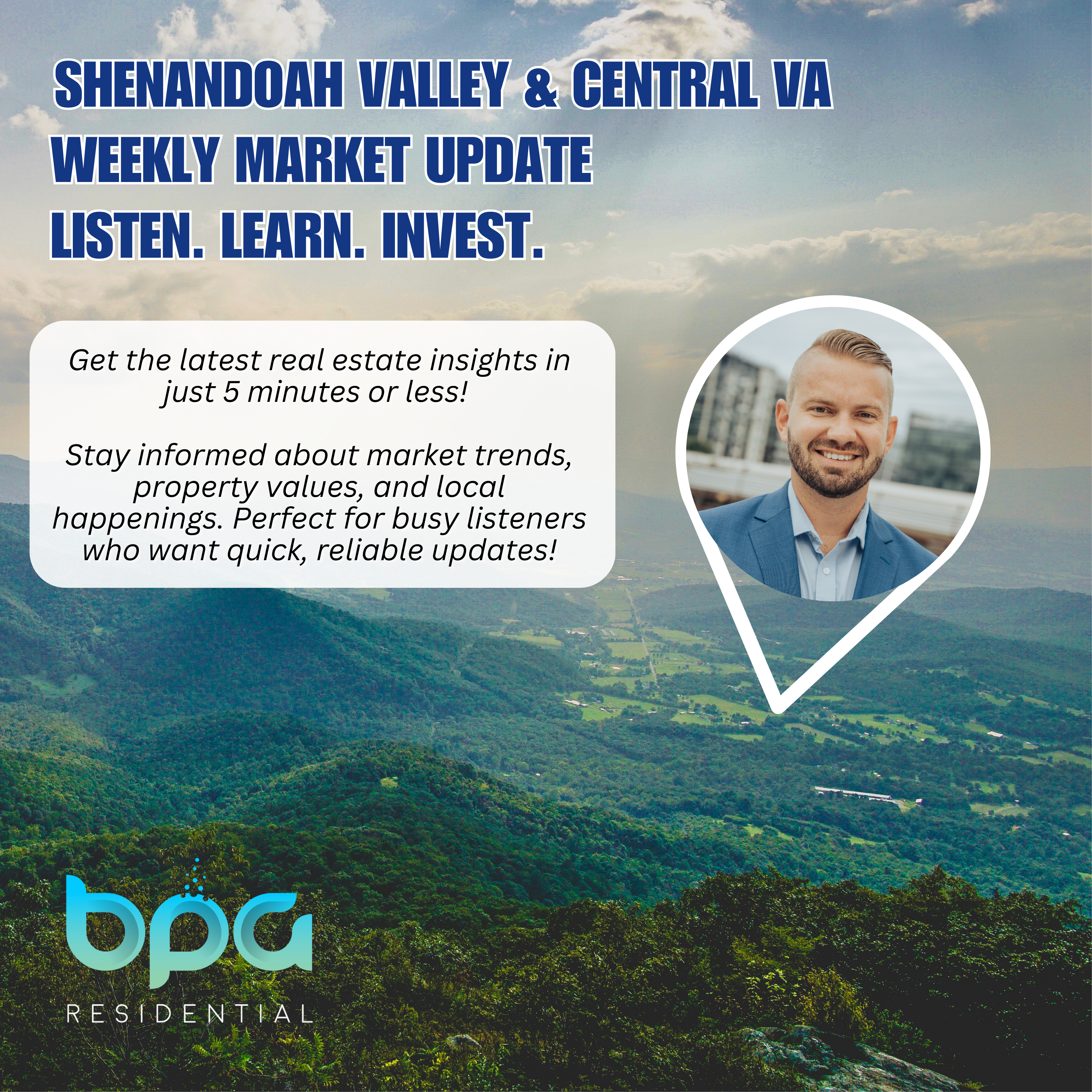 Weekly Market Update: Shenandoah Valley & Central Virginia Real Estate (October 29 - November 4) episode artwork