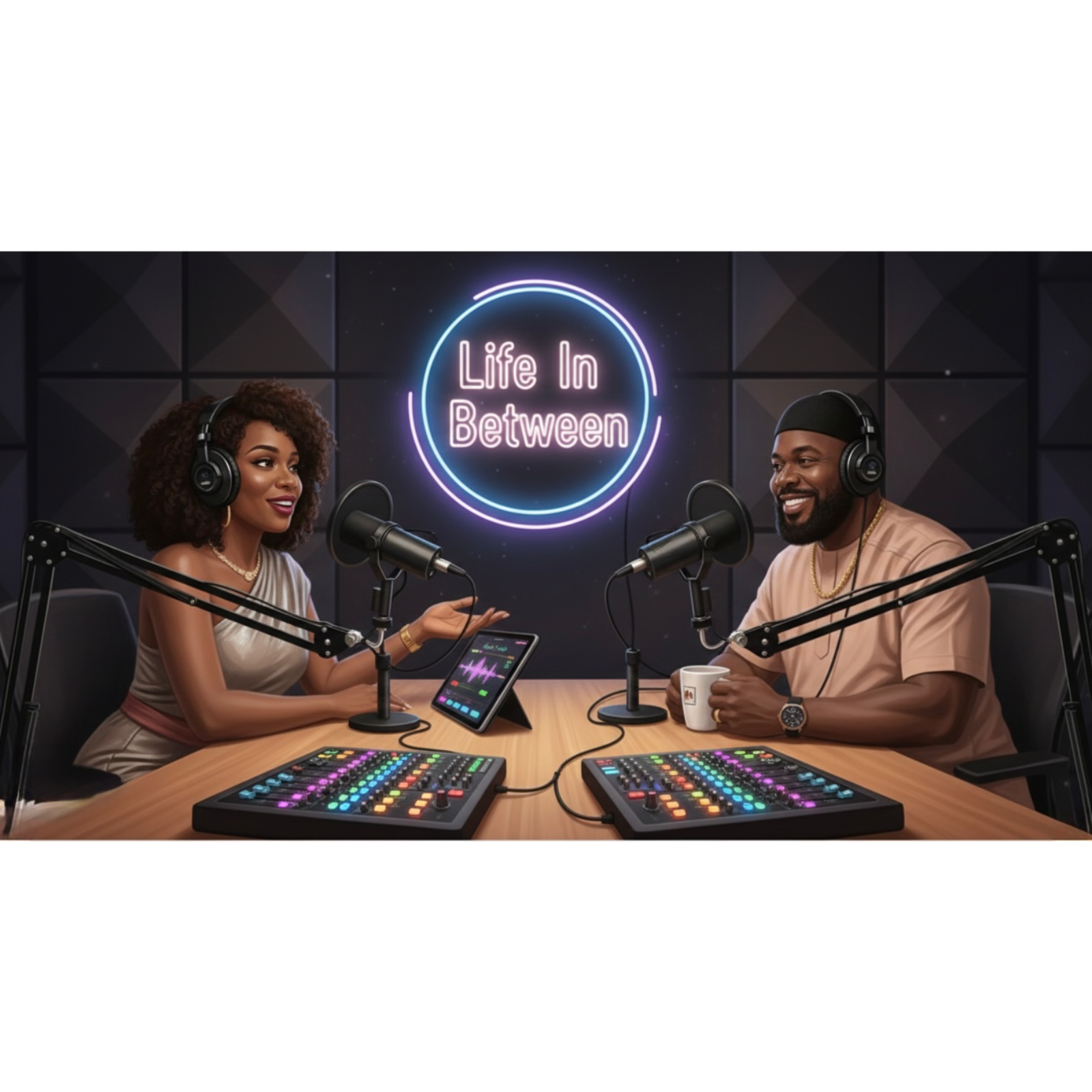 Life in Between: Reinventing Yourself in the Middle of It All podcast artwork