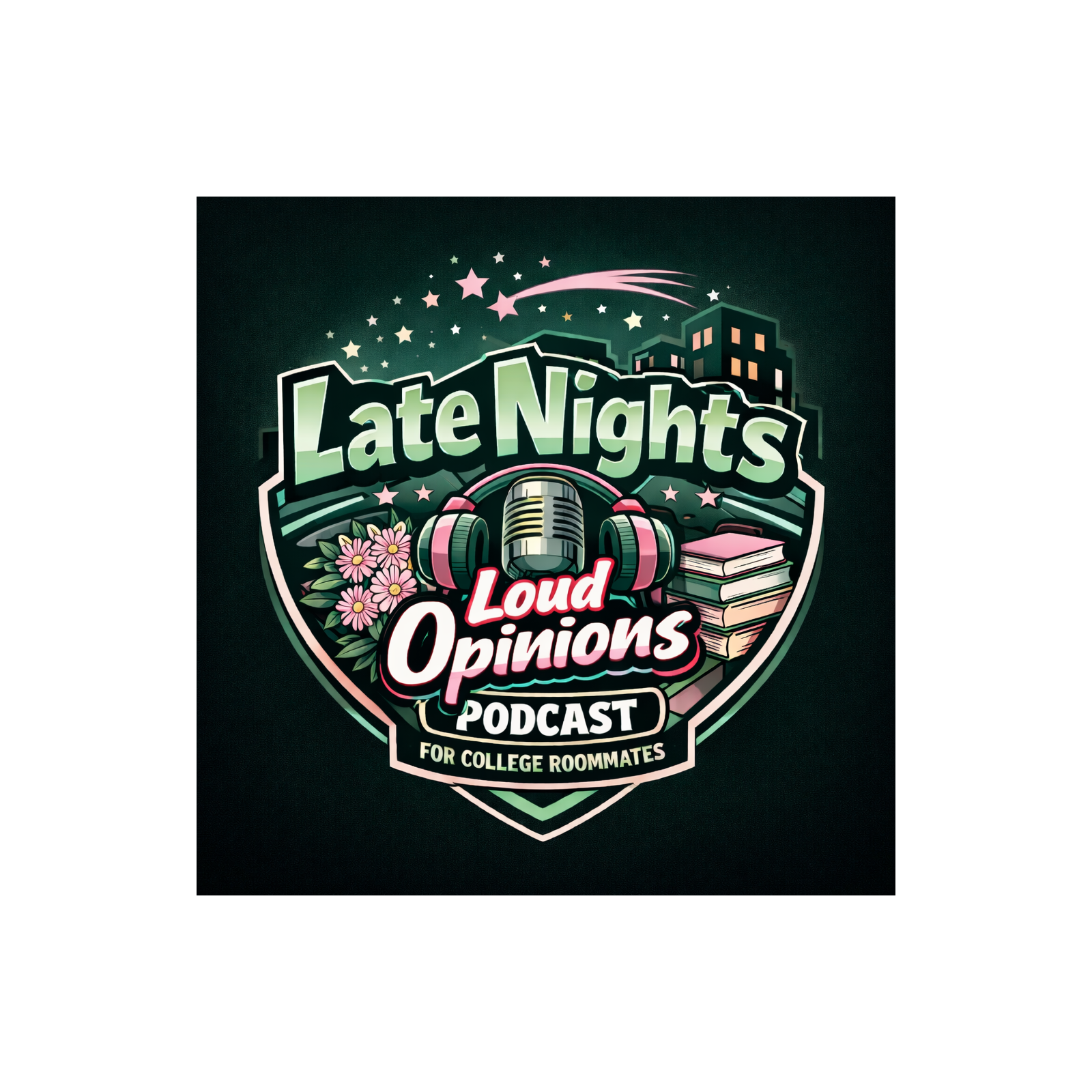 Late Nights Loud Opinions podcast artwork