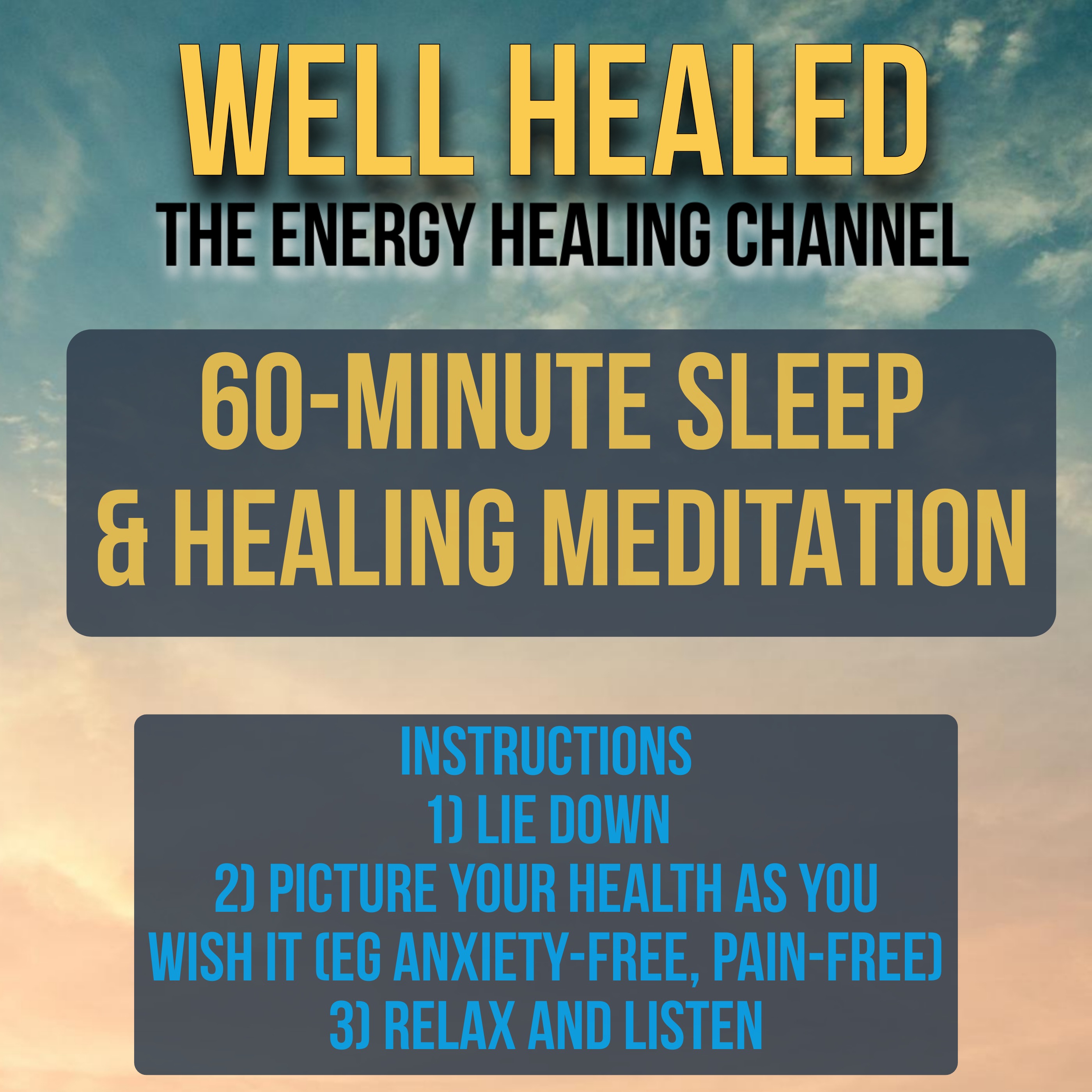 Sleep and Healing Meditation (60 Minutes) 🙌🏼 💤 🙌🏼💤 🙌🏿💤 🙌🏽💤 🙌