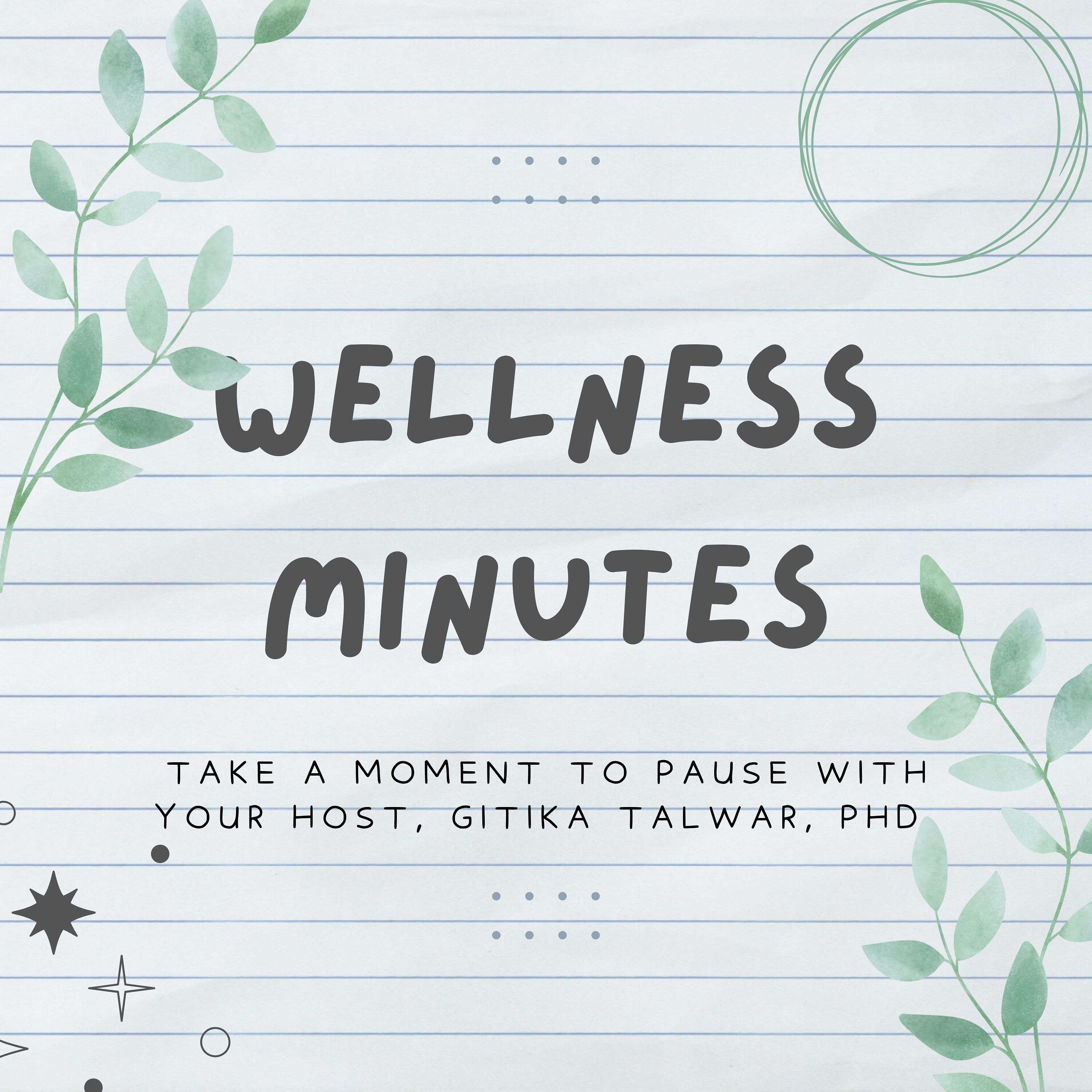 Wellness Minutes podcast artwork