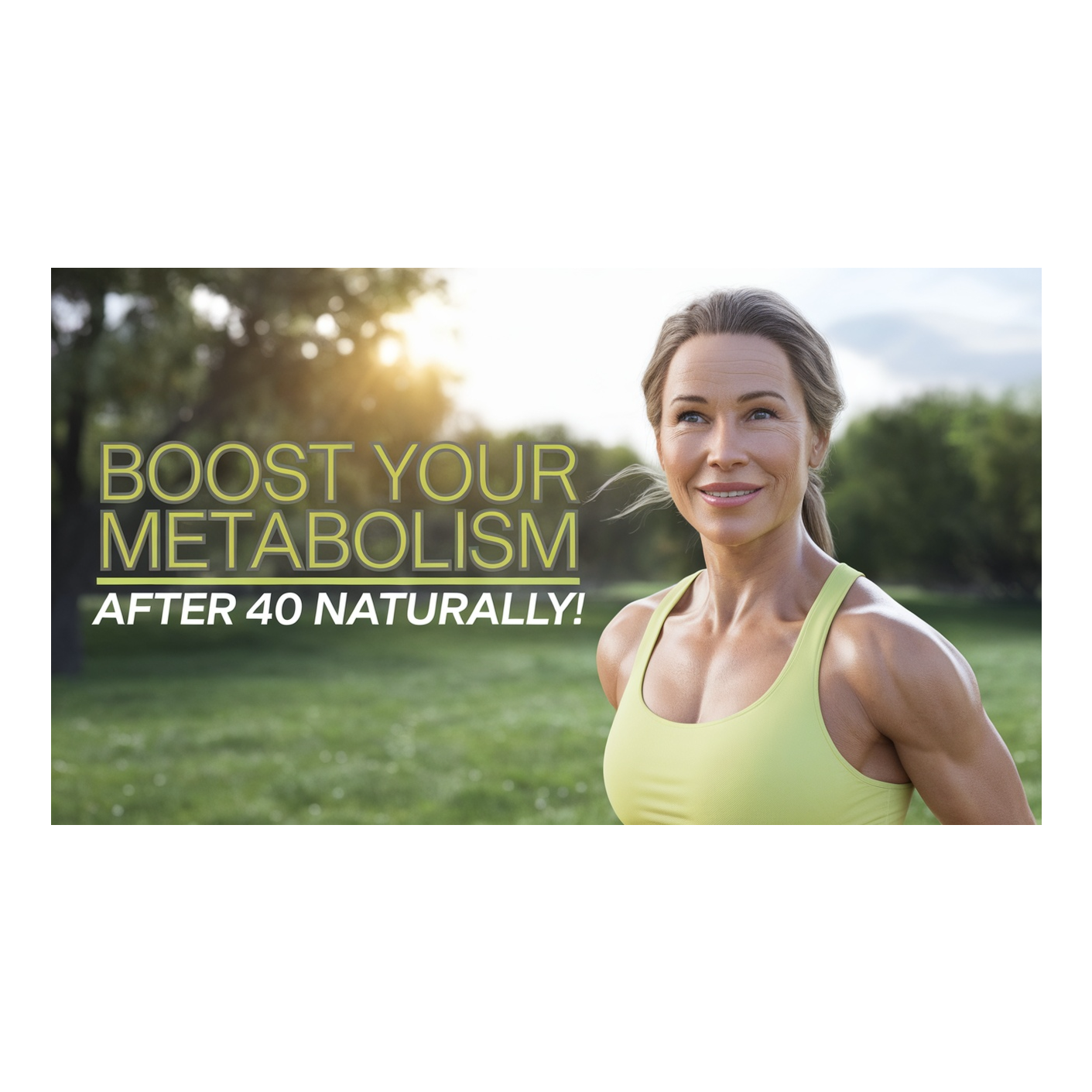 BOOST Your Metabolism After 40 Naturally! episode artwork