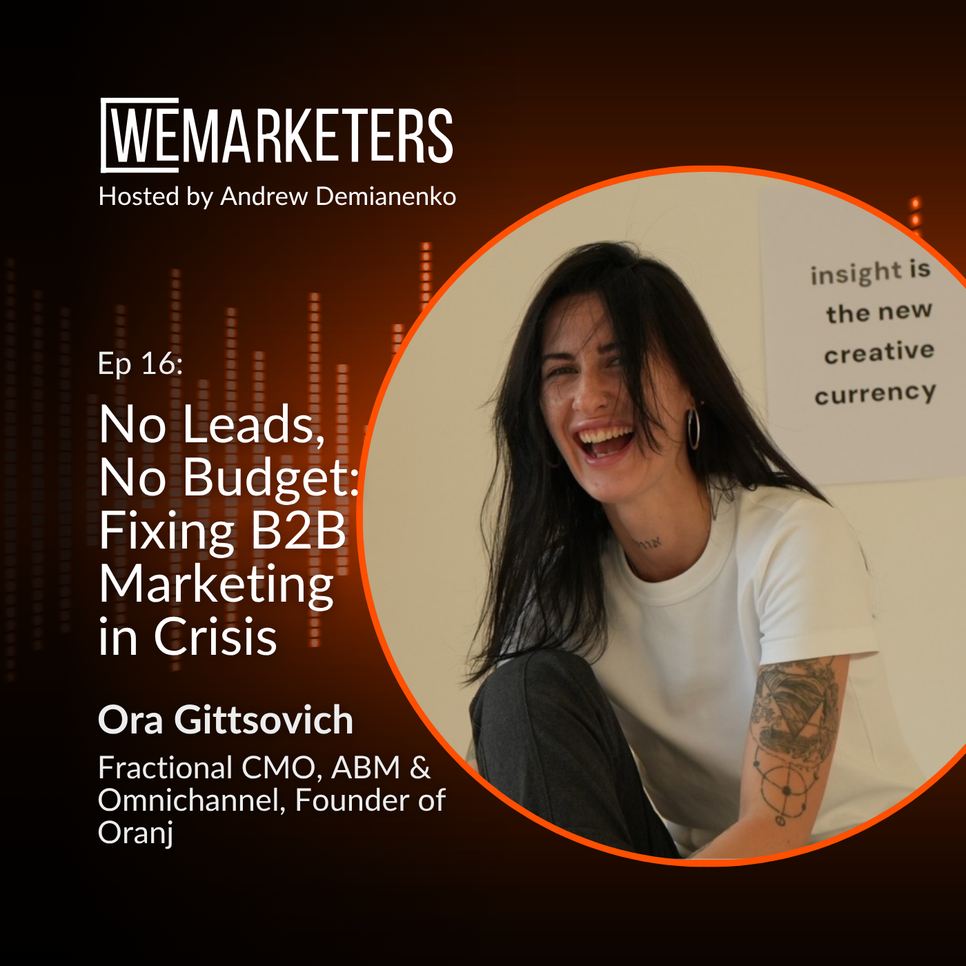 WeMarketers Podcast | Talks with B2B Marketing Leaders